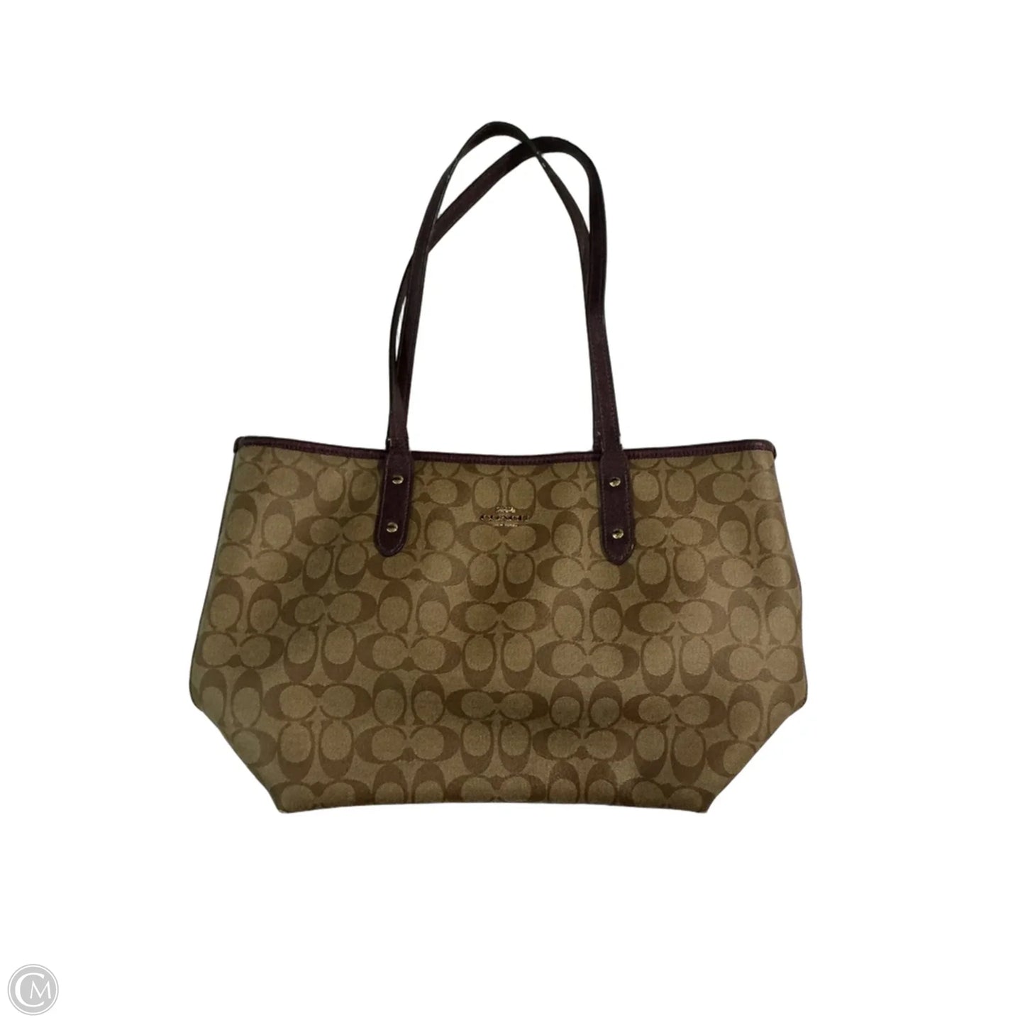 Handbag Designer By Coach, Size: Large