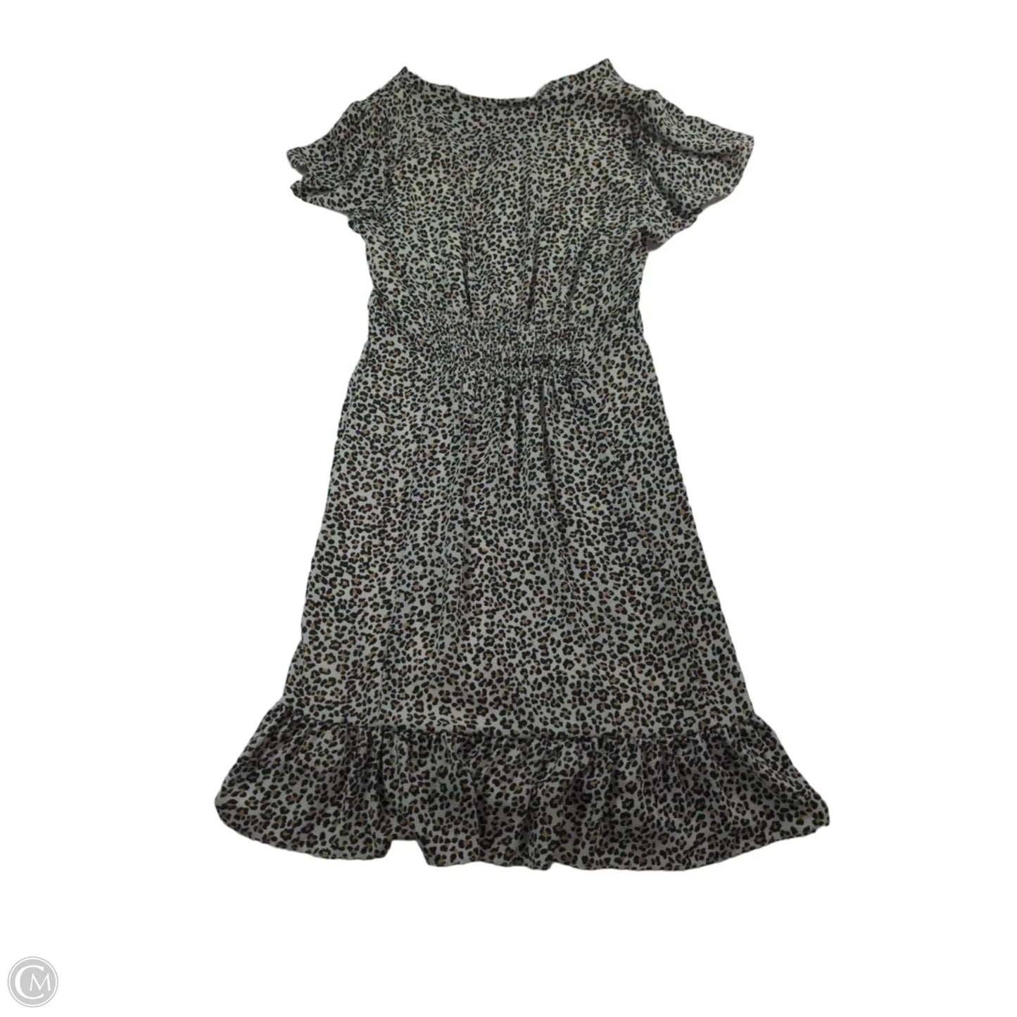 Dress Casual Midi By Talbots In Animal Print, Size: 8