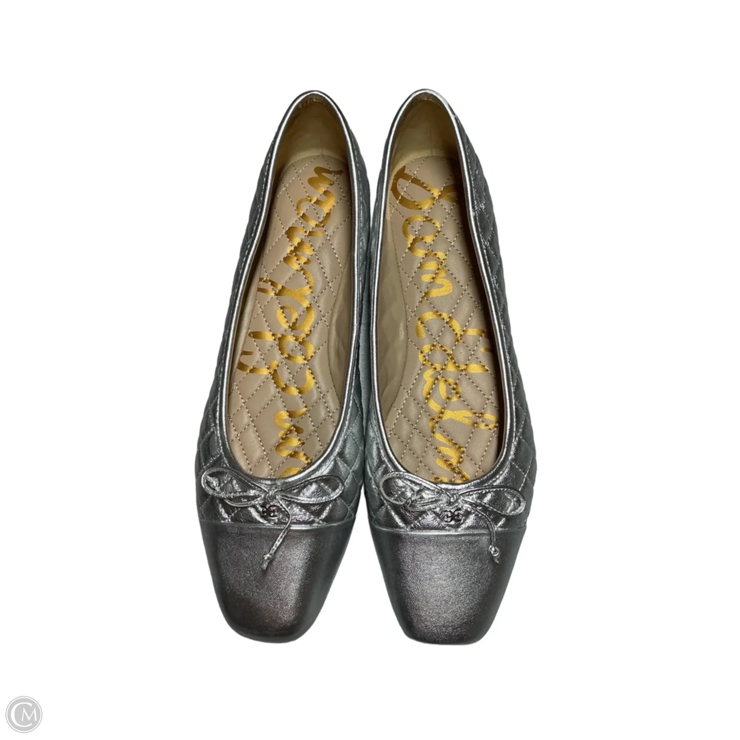 Shoes Flats By Sam Edelman In Silver, Size: 9