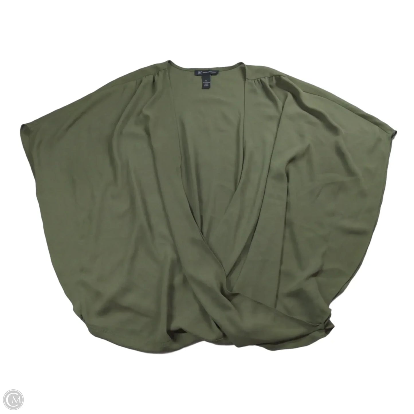 Top Short Sleeve By Inc In Green, Size: Xl