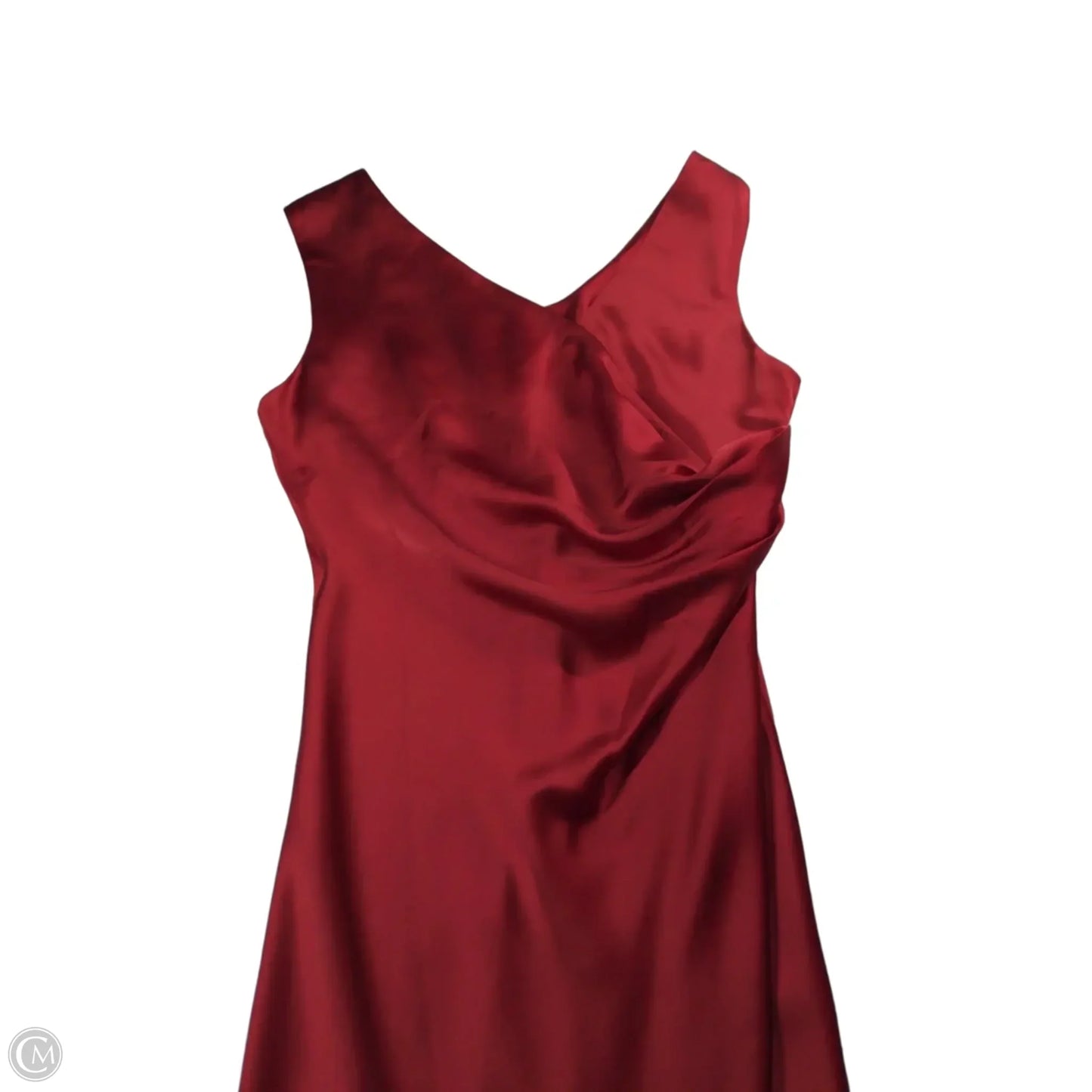 Dress Party Long By White House Black Market In Red, Size: L