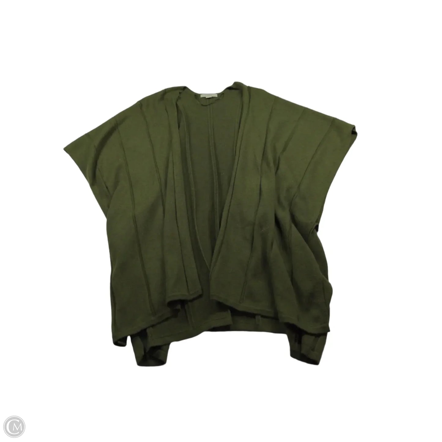 Sweater Cardigan By Loft In Green, Size: Xs