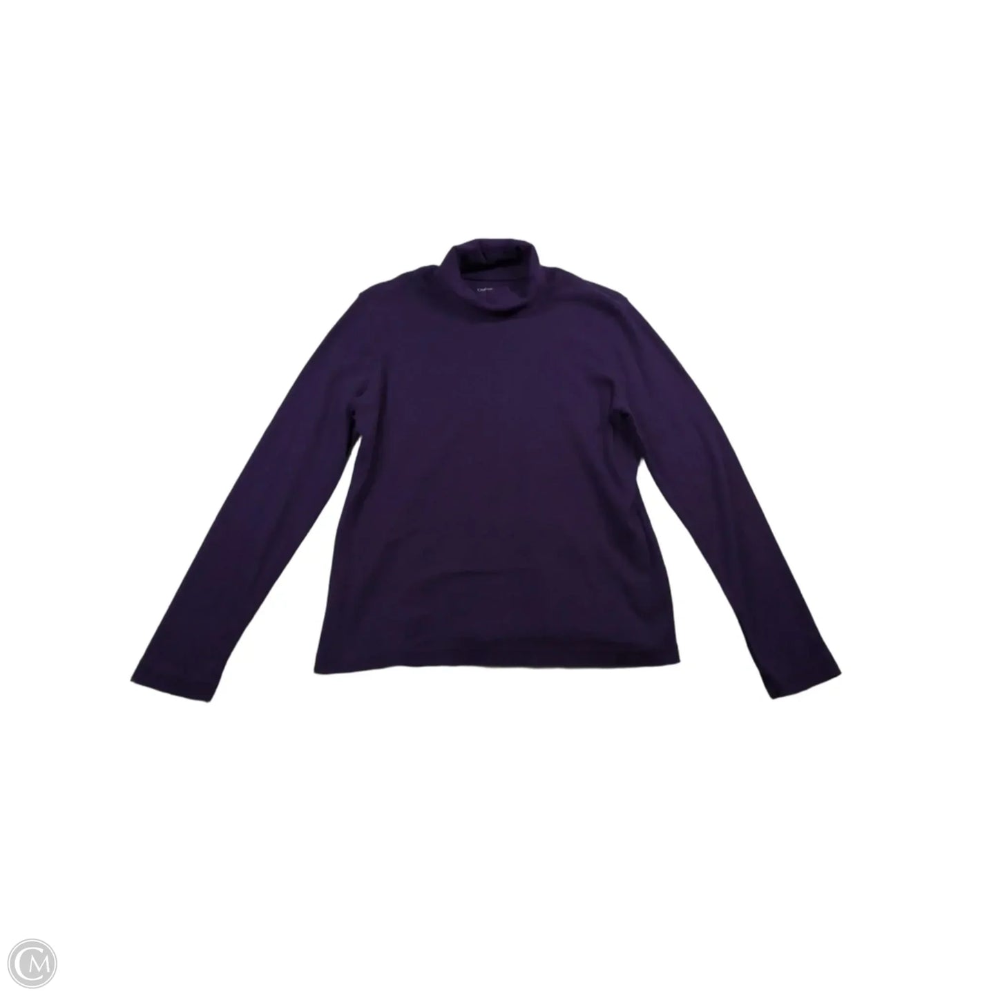 Tunic Long Sleeve By Croft And Barrow In Purple, Size: M