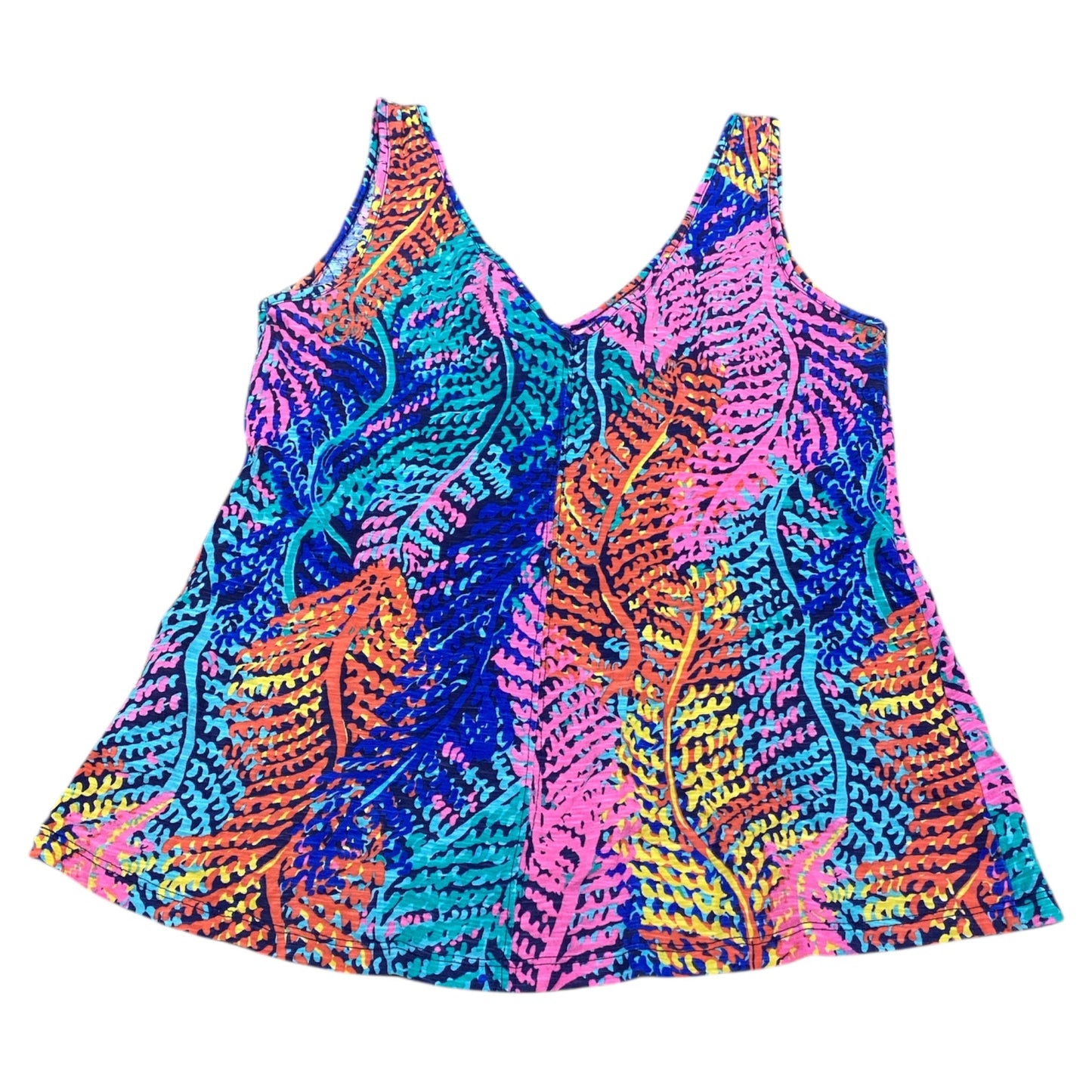 Top Sleeveless Designer By Lilly Pulitzer In Multi, Size:Xs