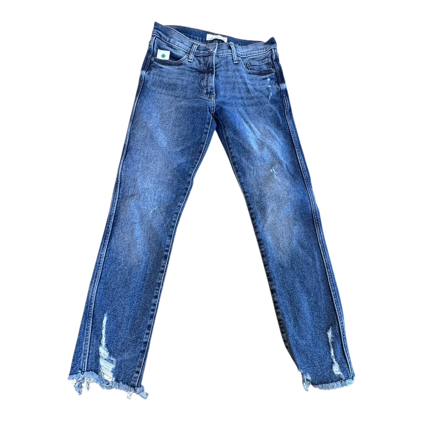 Jeans Straight By Gap In Blue Denim, Size:6