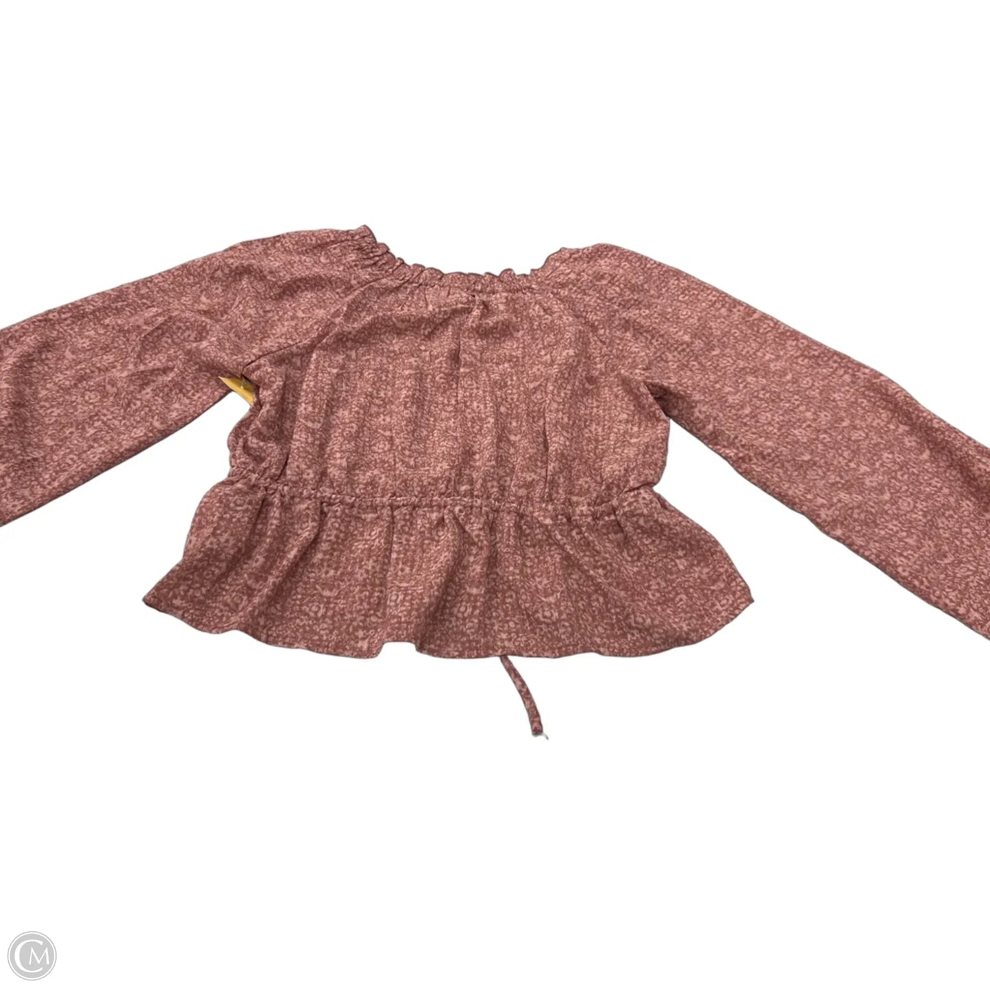 Top Long Sleeve By Universal Thread In Purple, Size: M