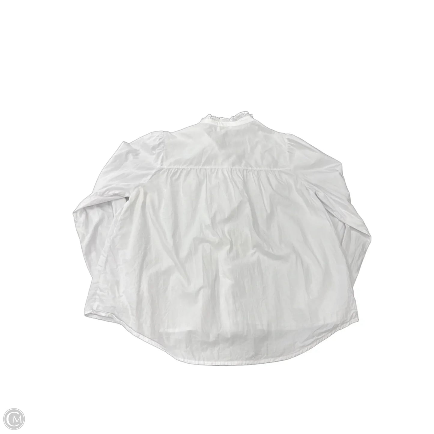 Top Long Sleeve By Fate In White, Size: L