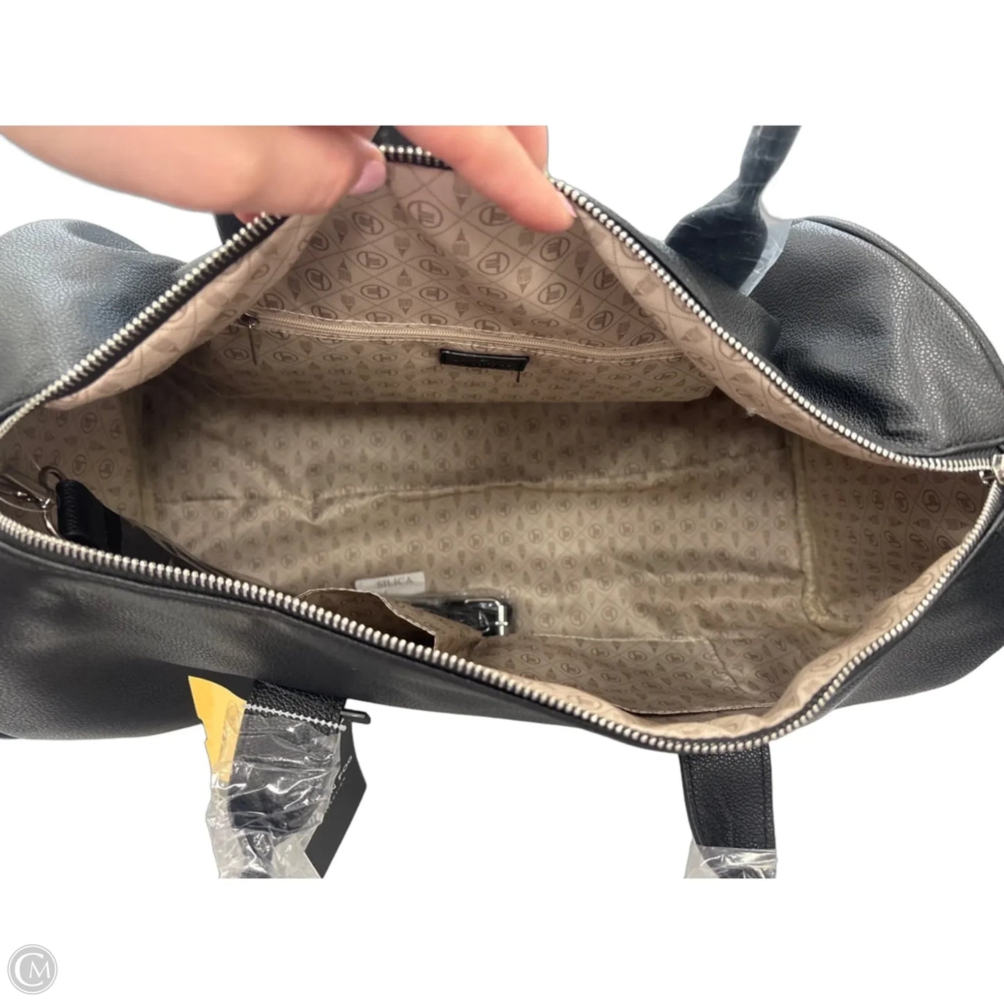 Tote Leather By London Fog, Size: Large
