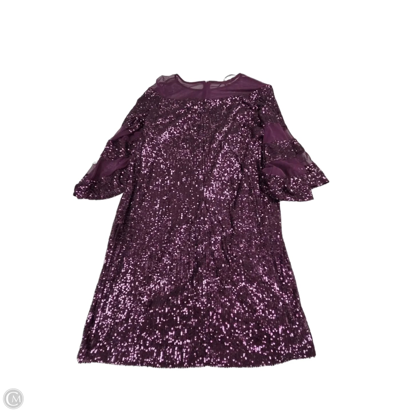 Dress Party Short By R And M Richards In Purple, Size: Xlp