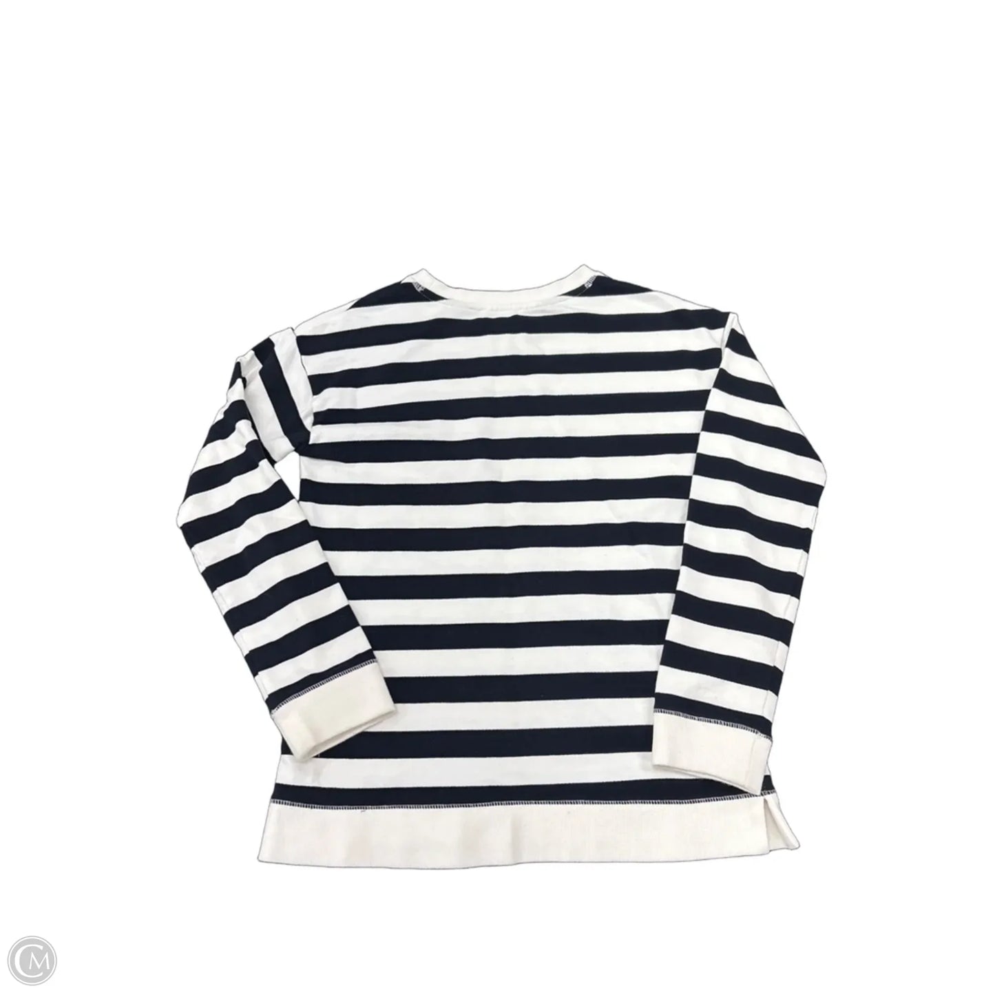 Top Long Sleeve Designer By Kate Spade In Striped Pattern, Size: Xl