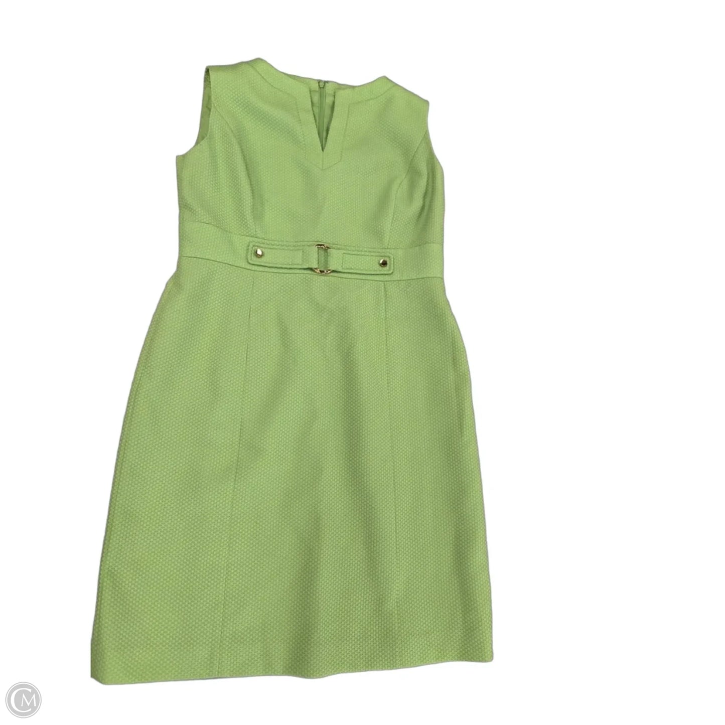 Dress Casual Short By Tahari By Arthur Levine In Green, Size: Xl