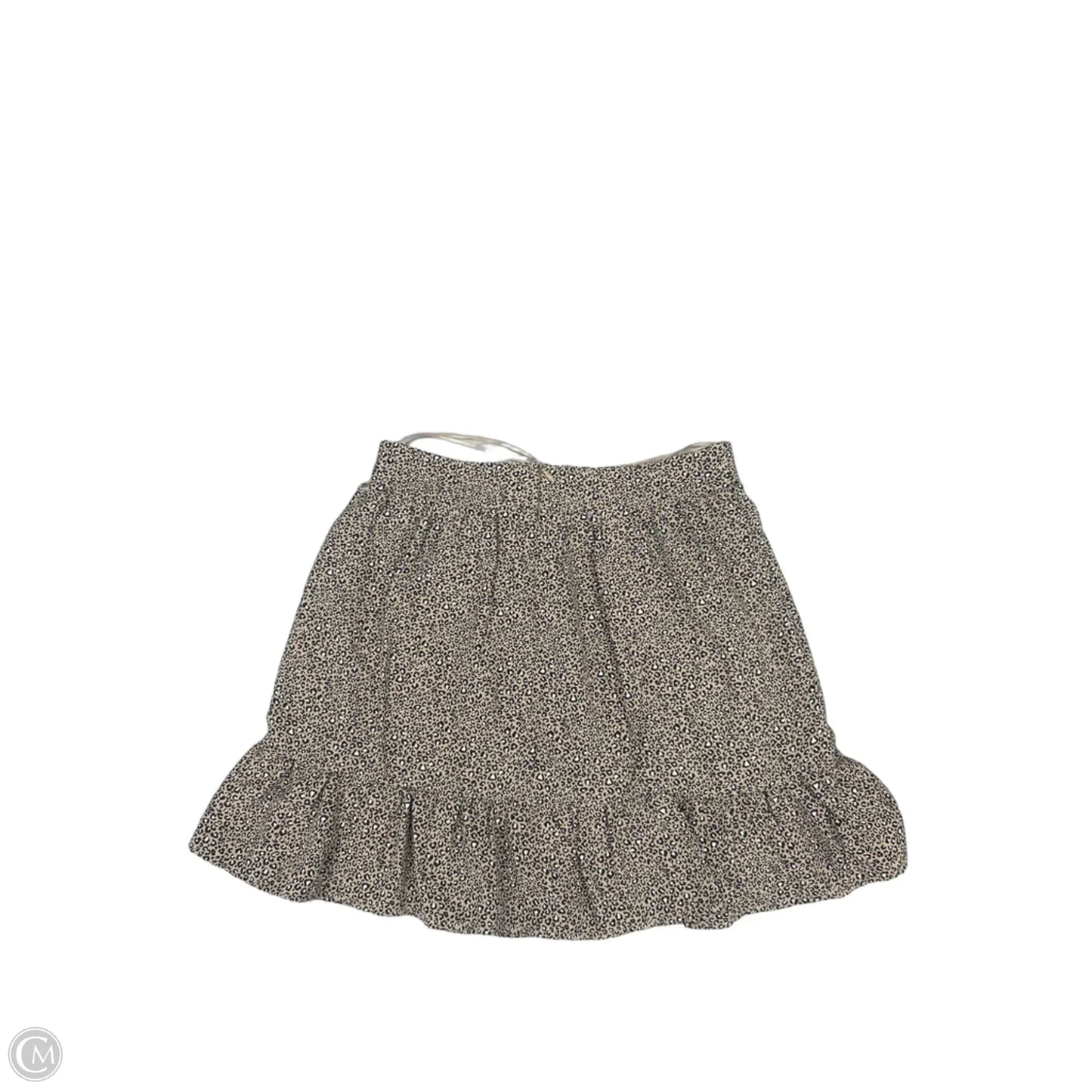 Skirt Mini & Short By Altard State In Animal Print, Size: 4
