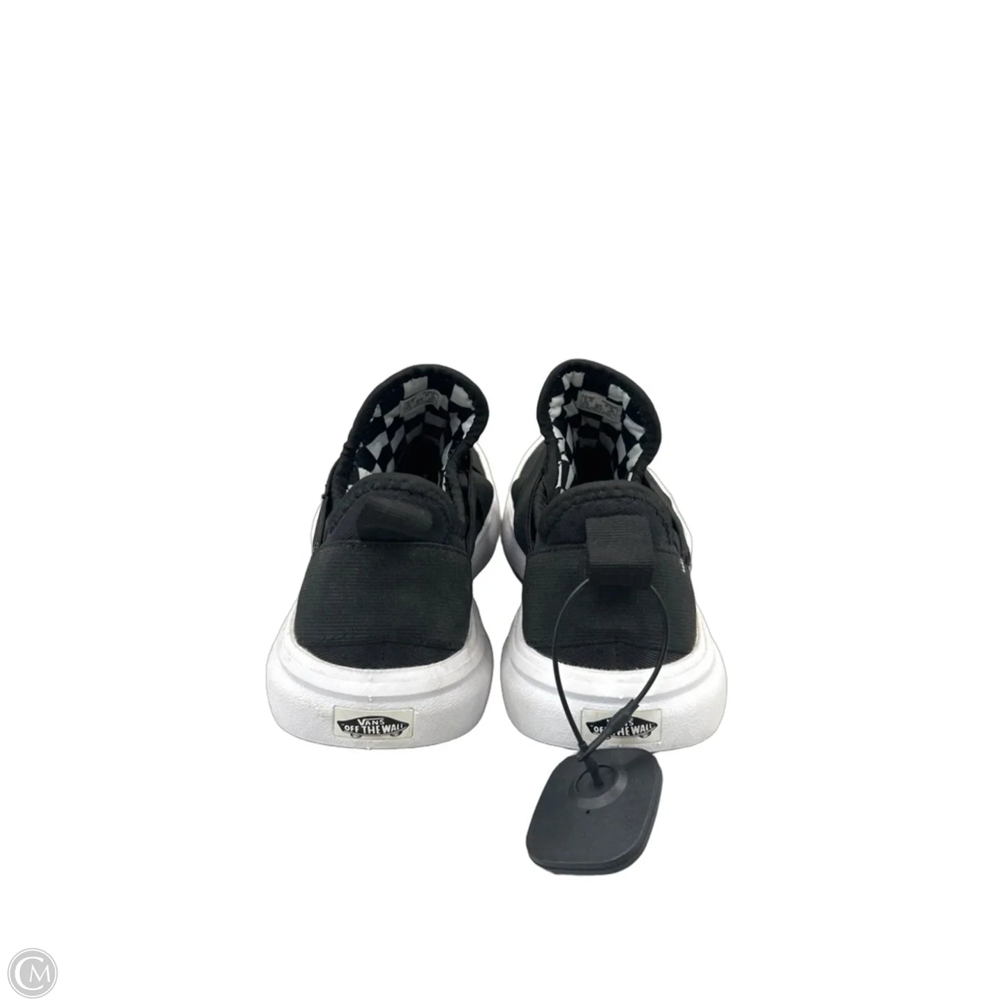 Shoes Flats By Vans In Black, Size: 6.5