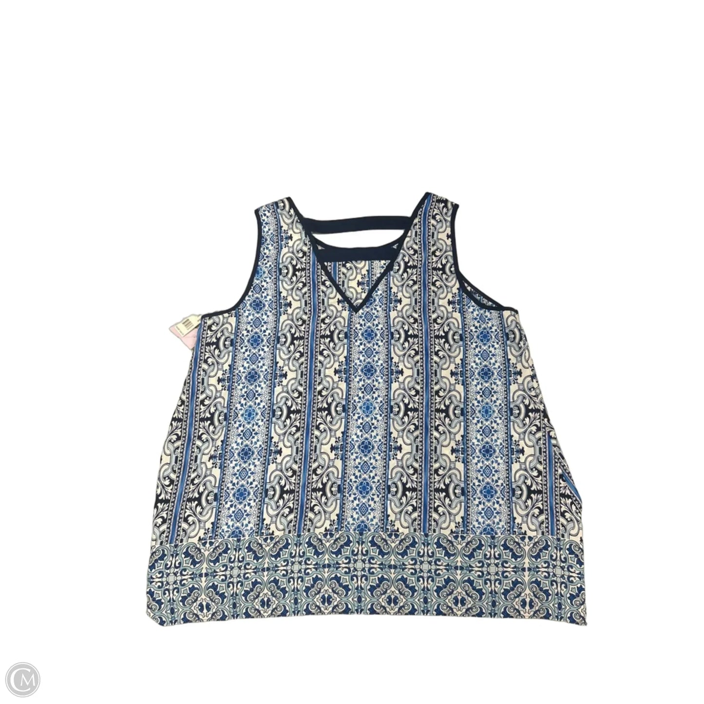 Tank Top By Zac And Rachel In Blue, Size: Xl