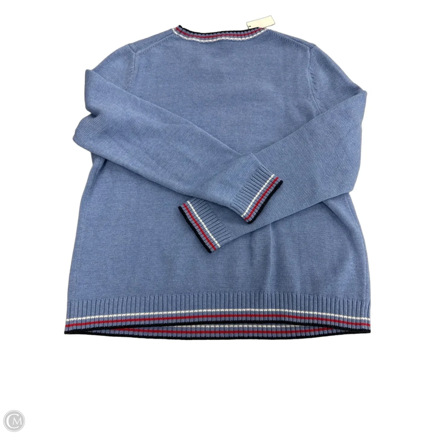 Sweater By Talbots In Blue, Size: Xl
