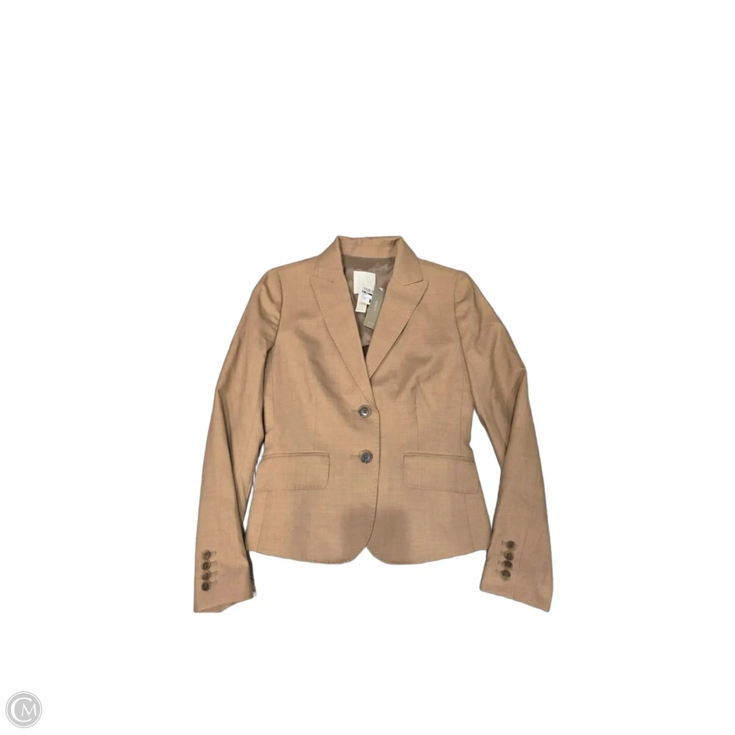 Blazer By J. Crew In Tan, Size: Xs