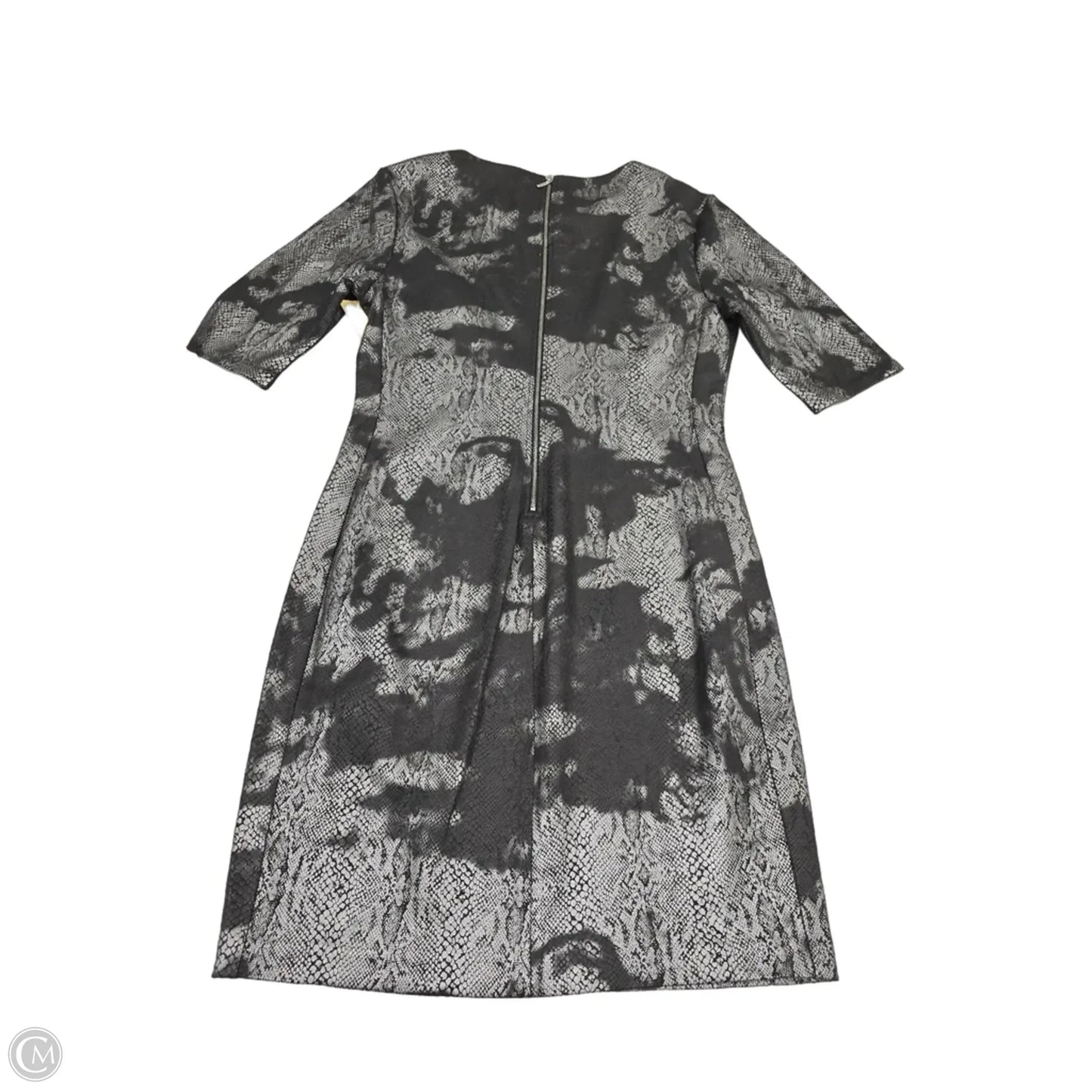 Dress Casual Short By Catherine Malandrino In Snakeskin Print, Size: M
