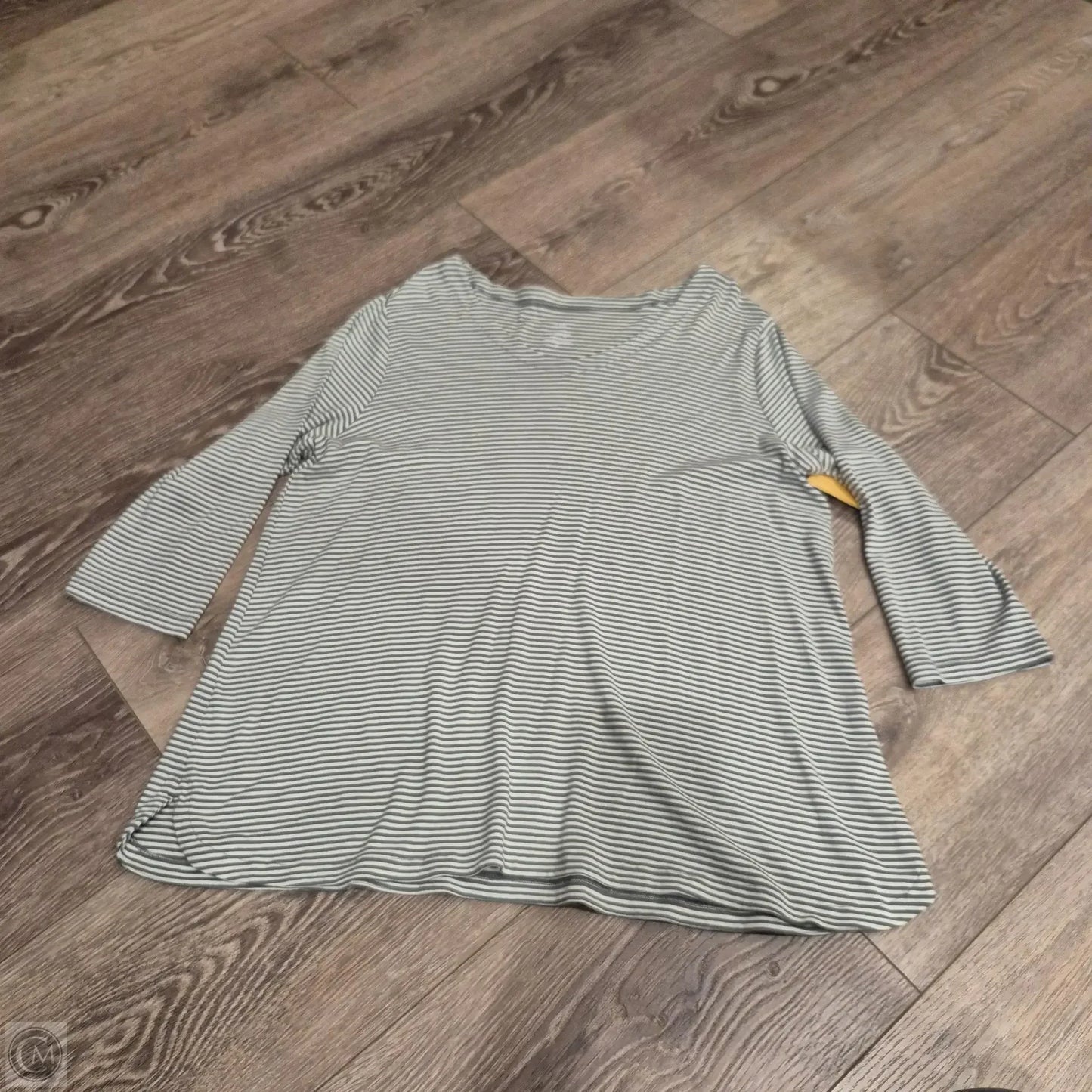 Top 3/4 Sleeve By J. Jill In Green, Size: Xl