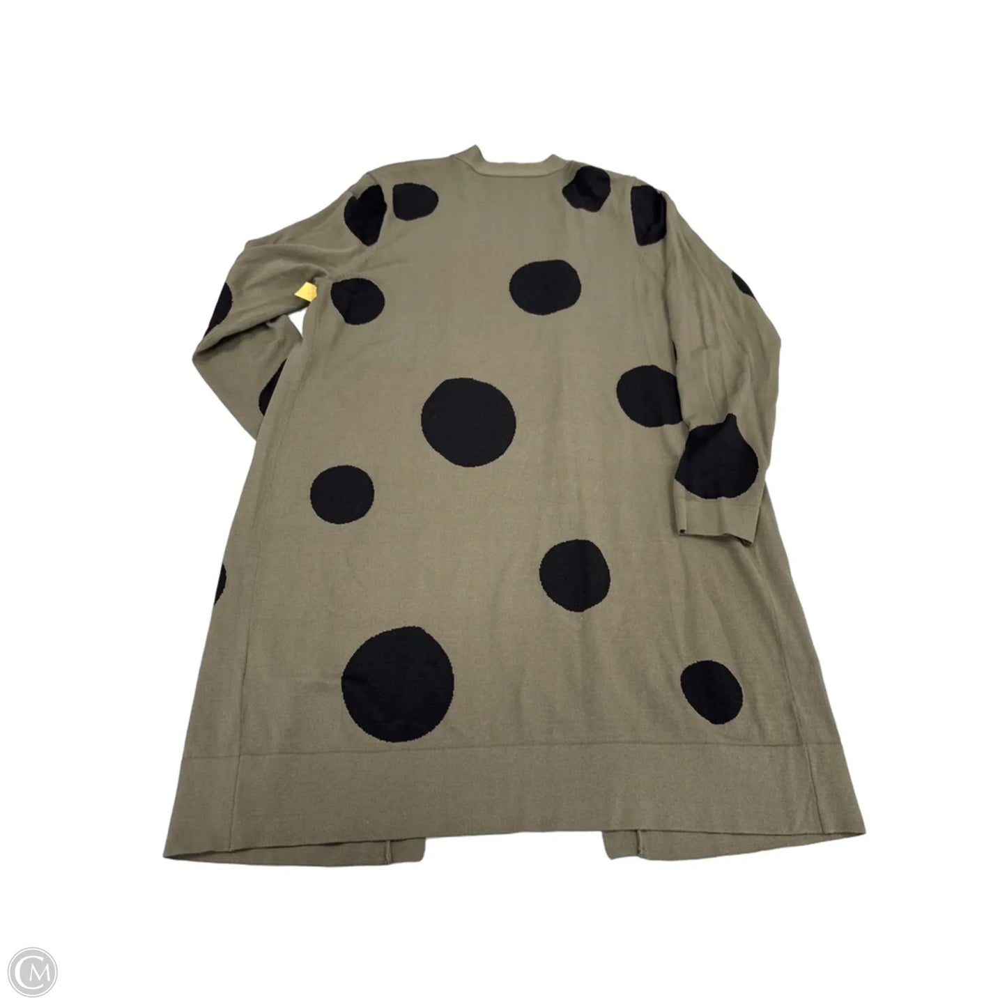 Cardigan By Chicos In Polkadot Pattern, Size: M