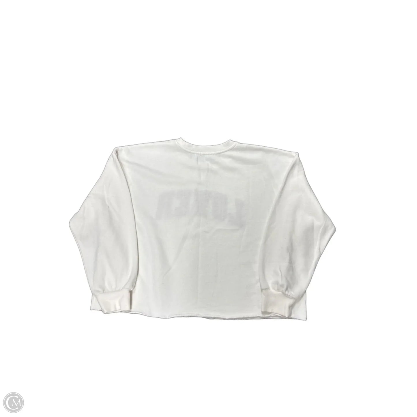 Sweatshirt Crewneck By Z Supply In White, Size: L