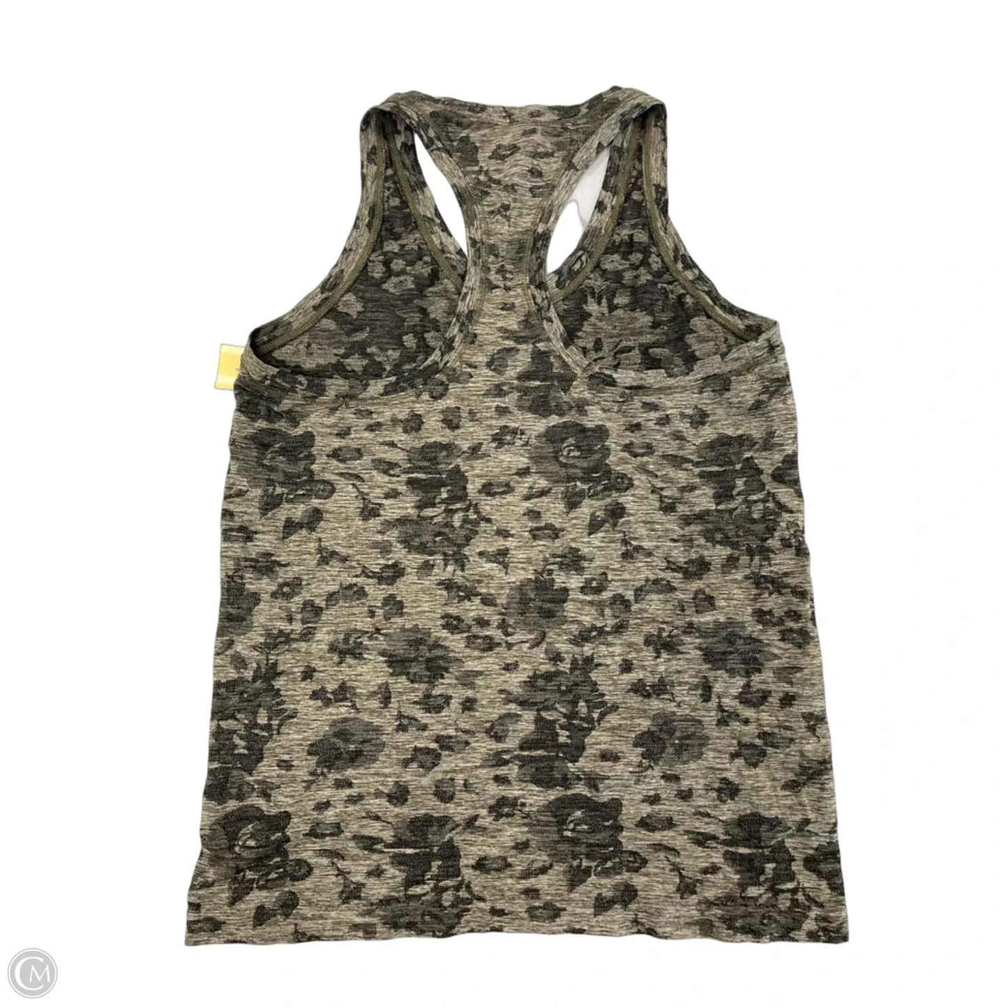 Athletic Tank Top By Athleta In Green, Size: M
