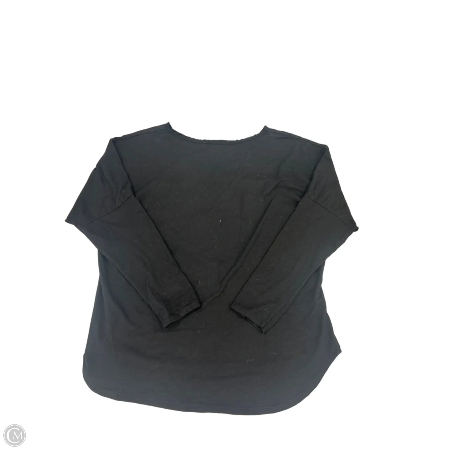 Top Long Sleeve By Cme In Black, Size: Xs