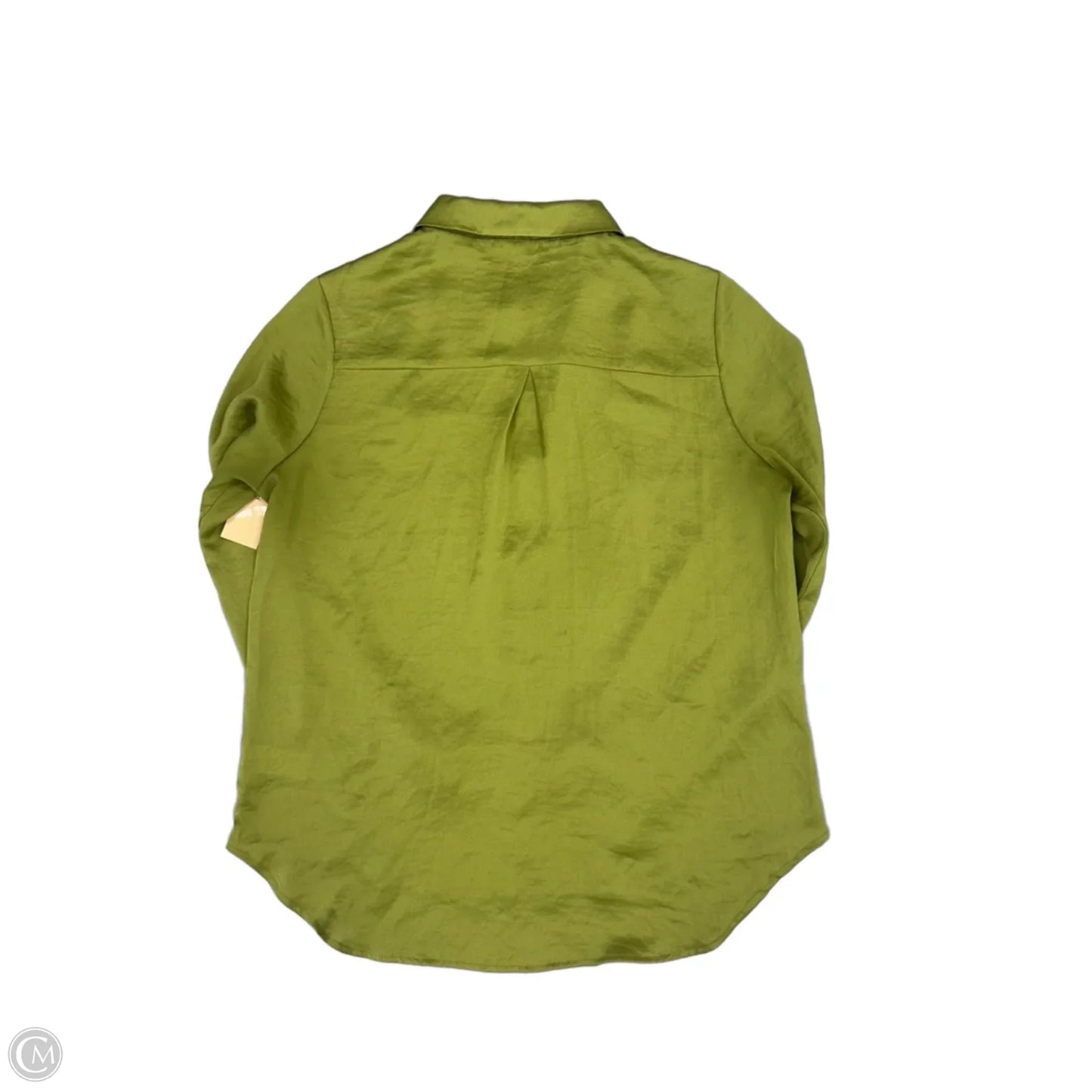 Top Long Sleeve By Pleione In Green, Size: M