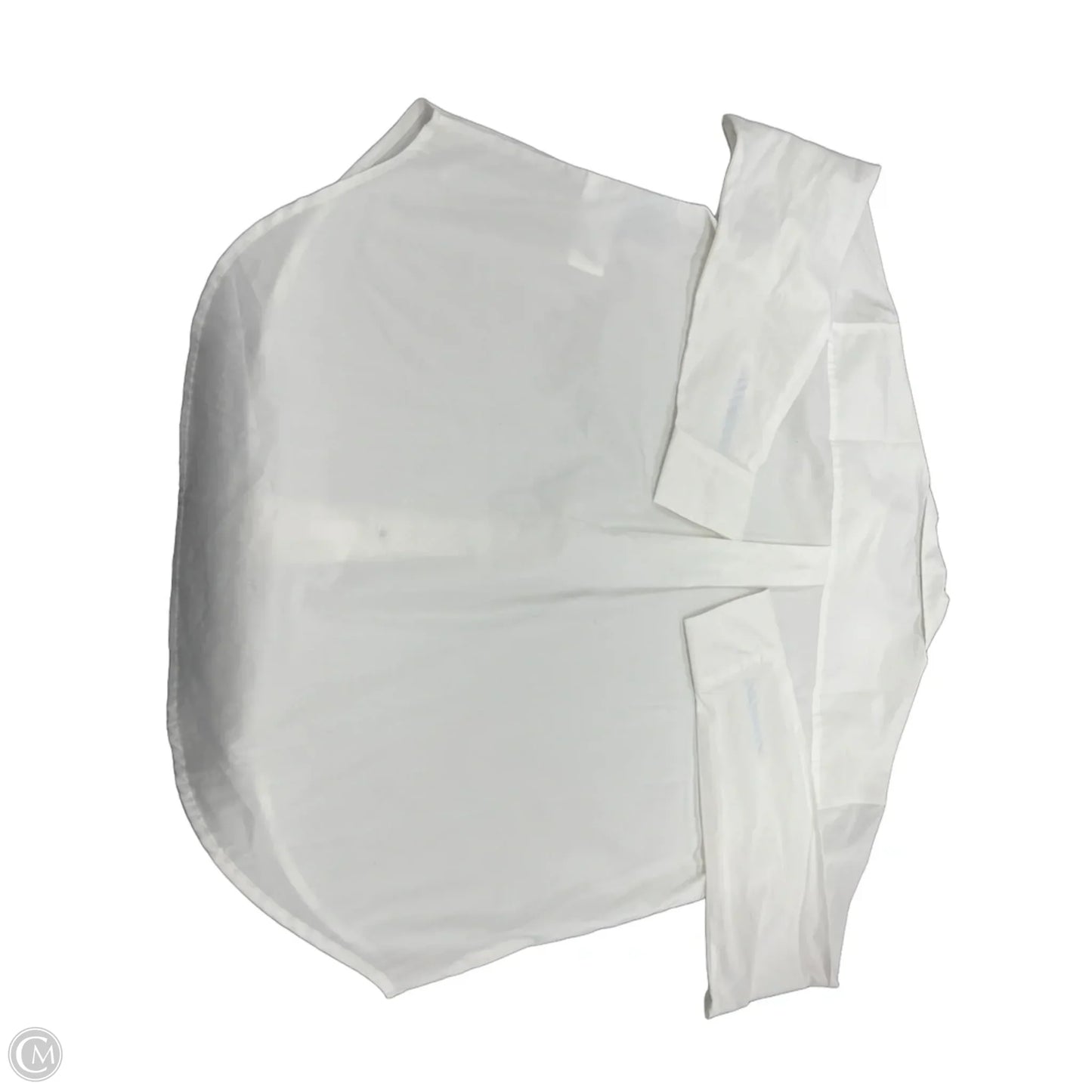 Top Long Sleeve By Nautica In White, Size: L