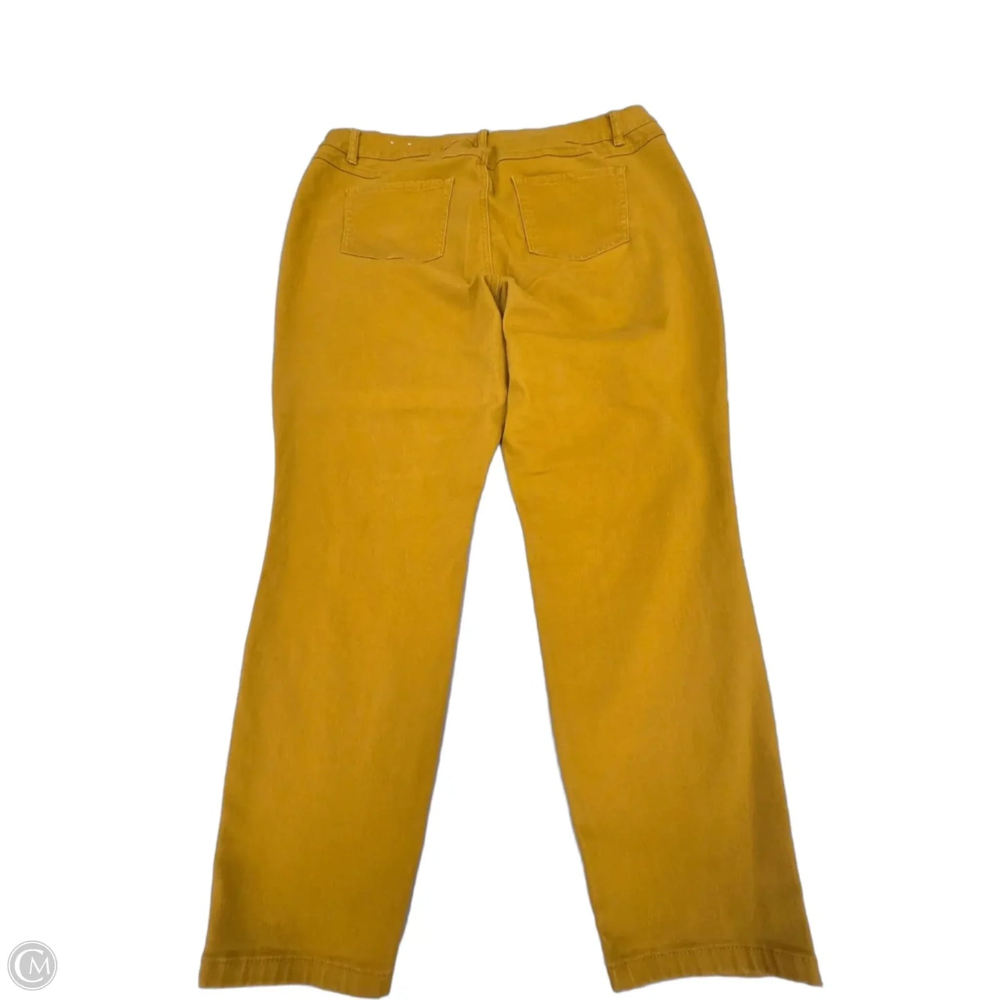 Pants Chinos & Khakis By D Jeans In Yellow, Size: 18w