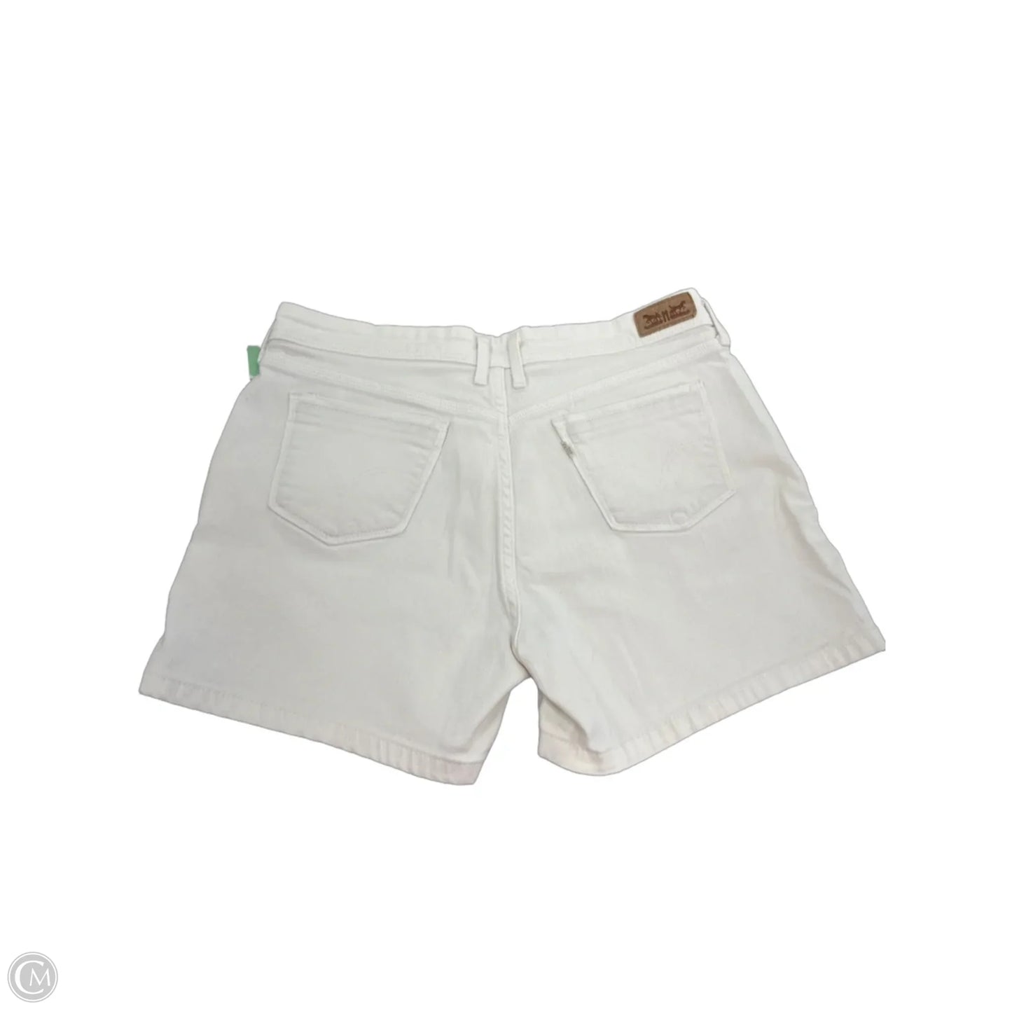 Shorts By Levis In White Denim, Size: 12