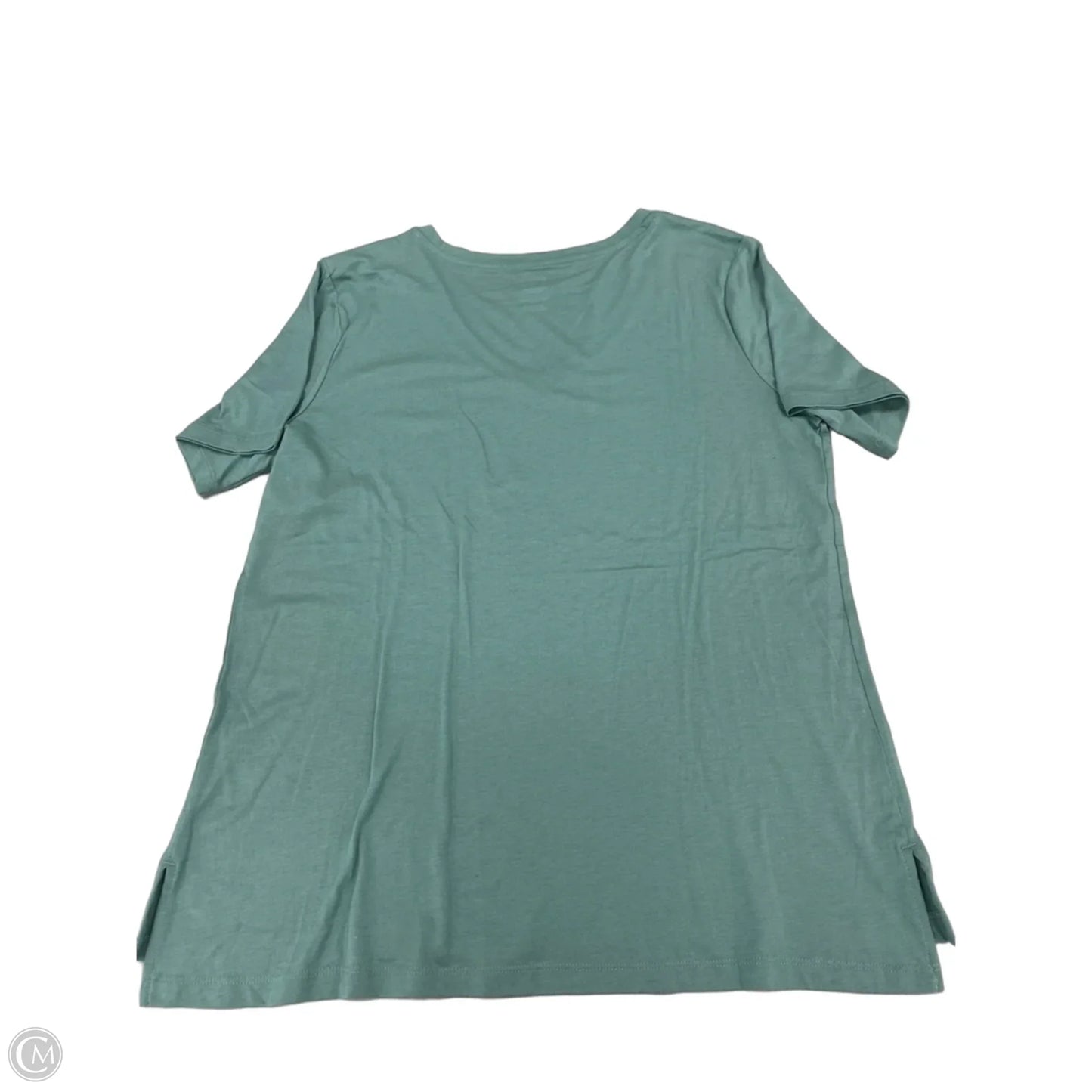 Top Short Sleeve By Members Mark In Green, Size: Xl