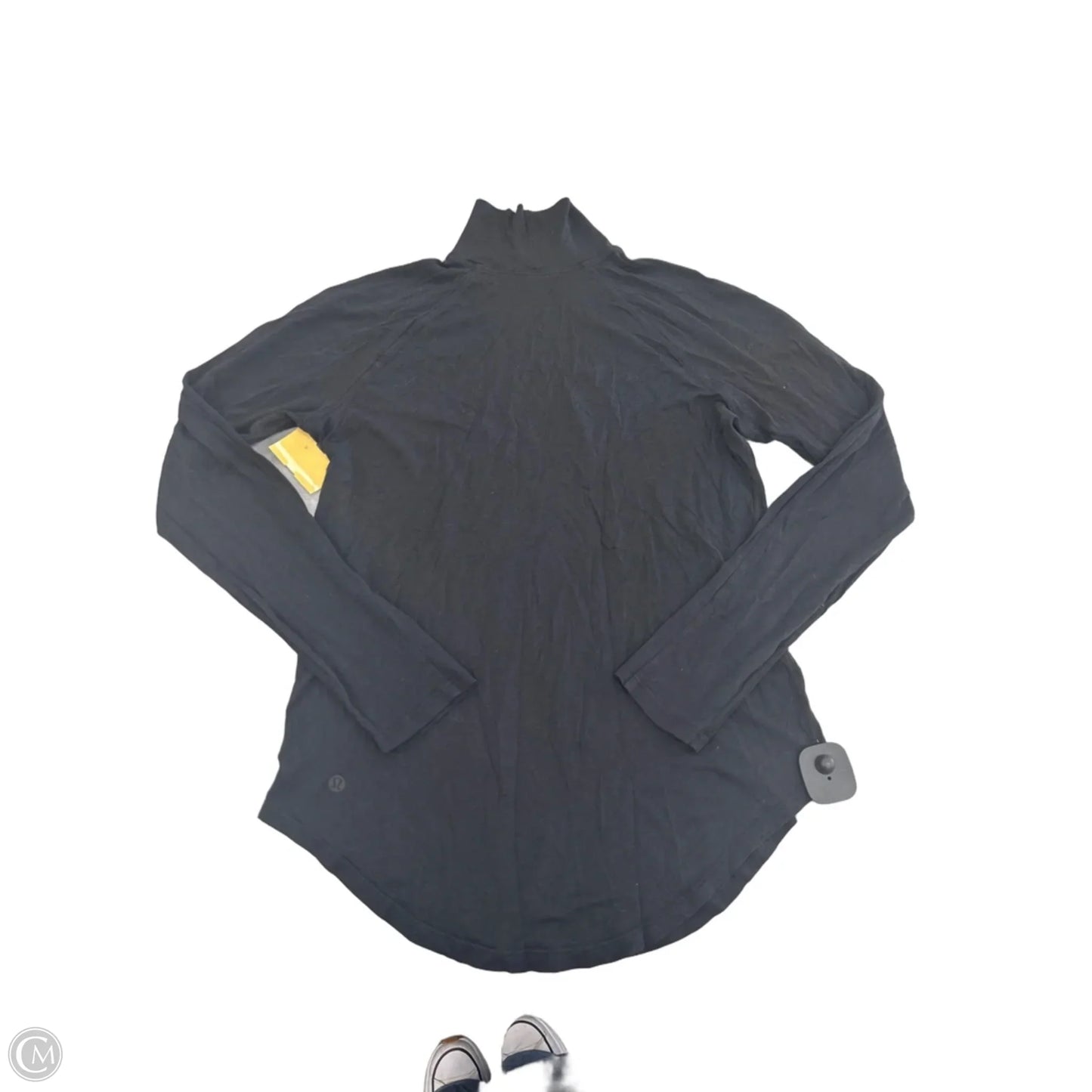 Top Long Sleeve By Lululemon In Black, Size: 6