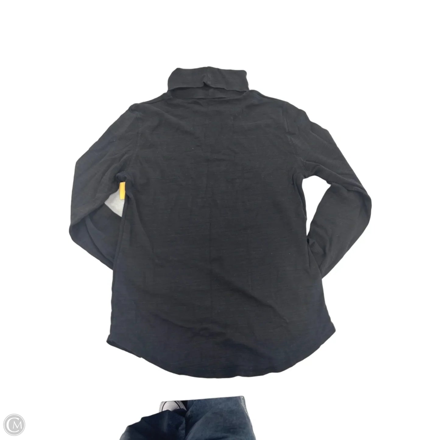 Top Long Sleeve By Lilla P In Black, Size: S