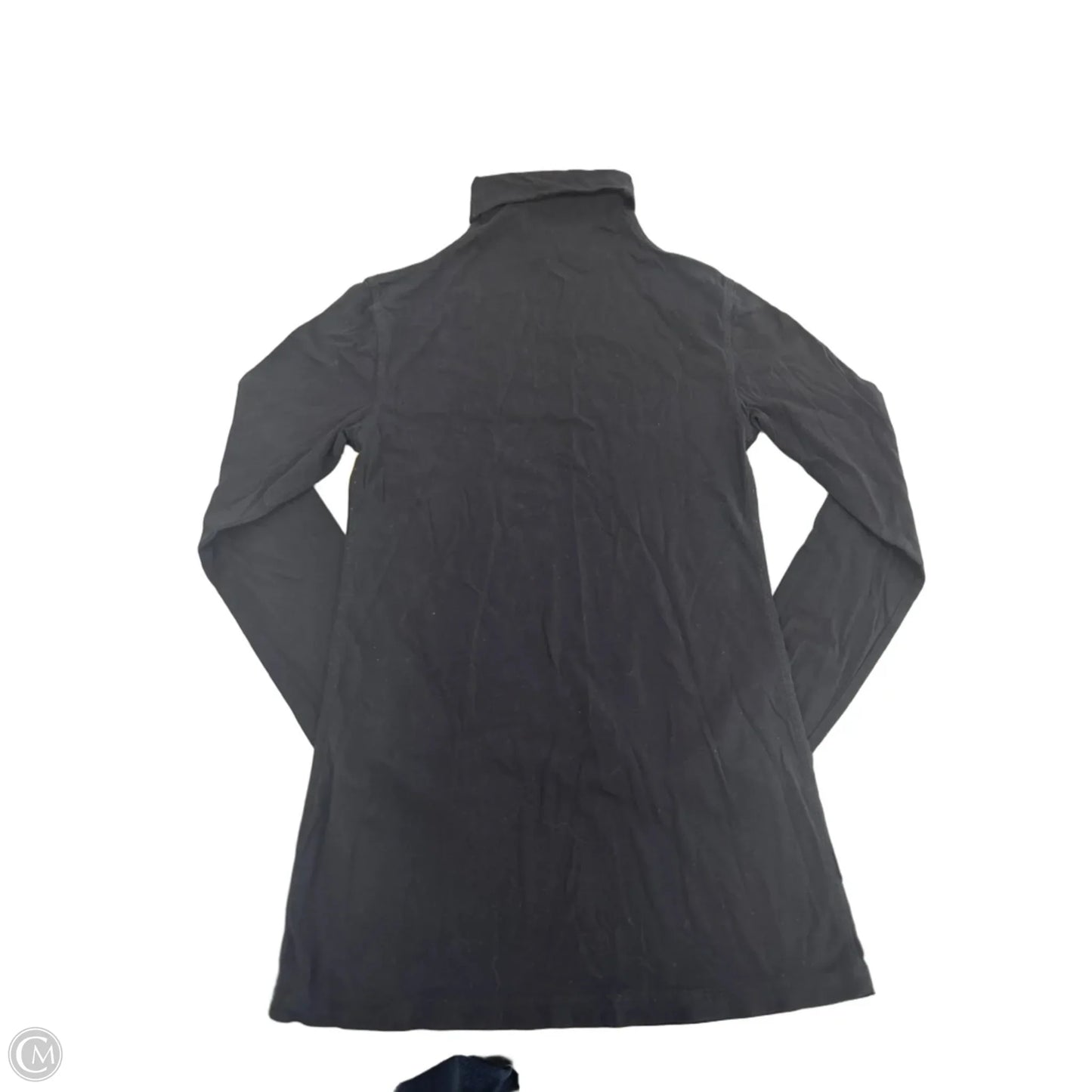 Top Long Sleeve By Vince In Black, Size: S