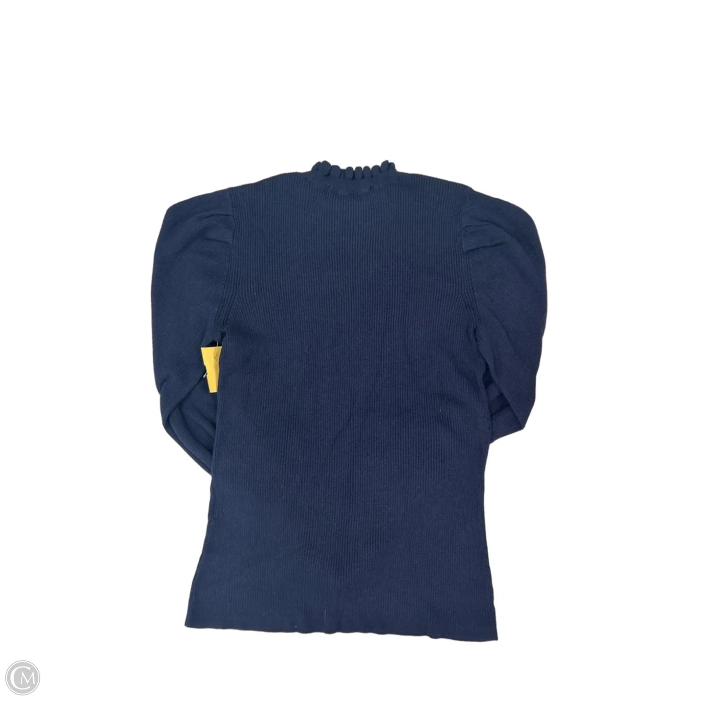 Top Long Sleeve By White House Black Market In Navy, Size: L