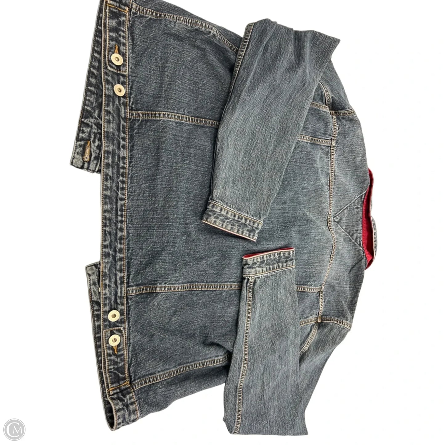 Jacket Denim By Tommy Hilfiger In Blue, Size: Xl
