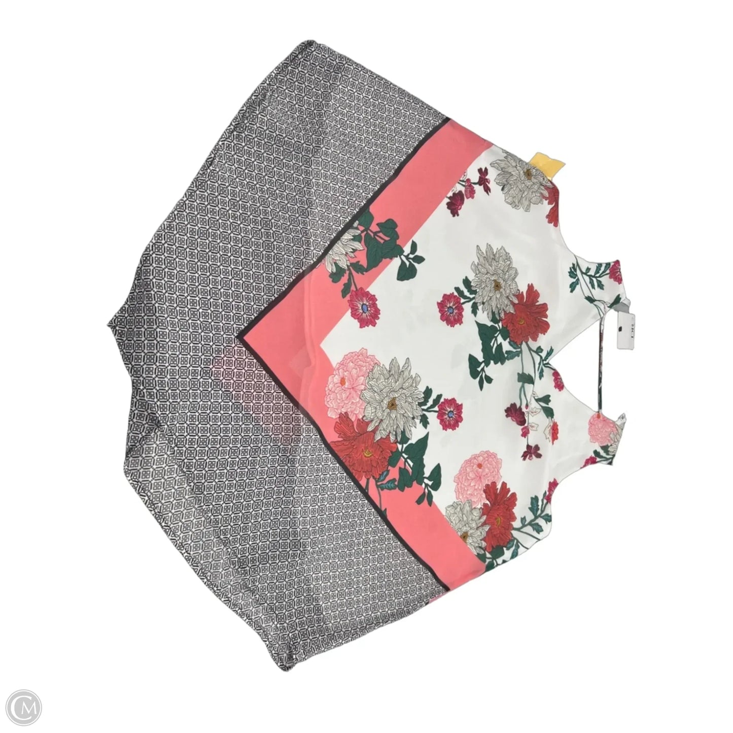 Top Sleeveless By Dr2 In Floral Print, Size: S