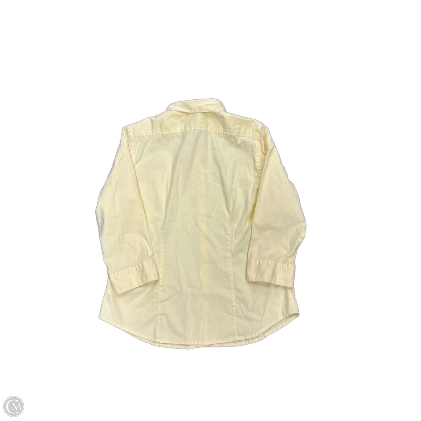 Top Long Sleeve By Gap In Yellow, Size: L