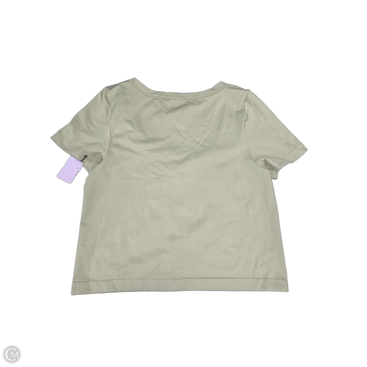 Top Short Sleeve By A New Day In Beige, Size: Xl