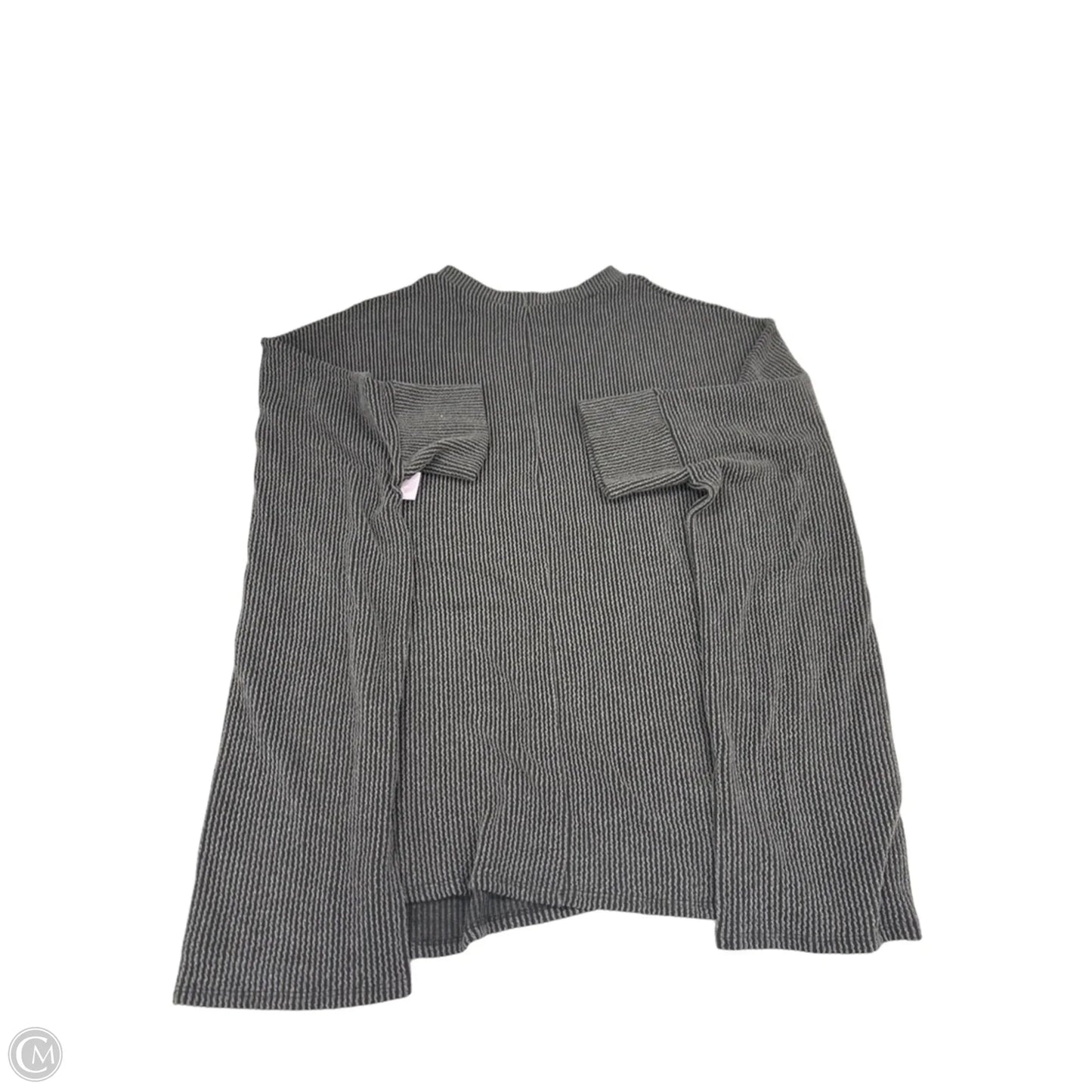 Top Short Sleeve By Like Love In Black, Size: 1x