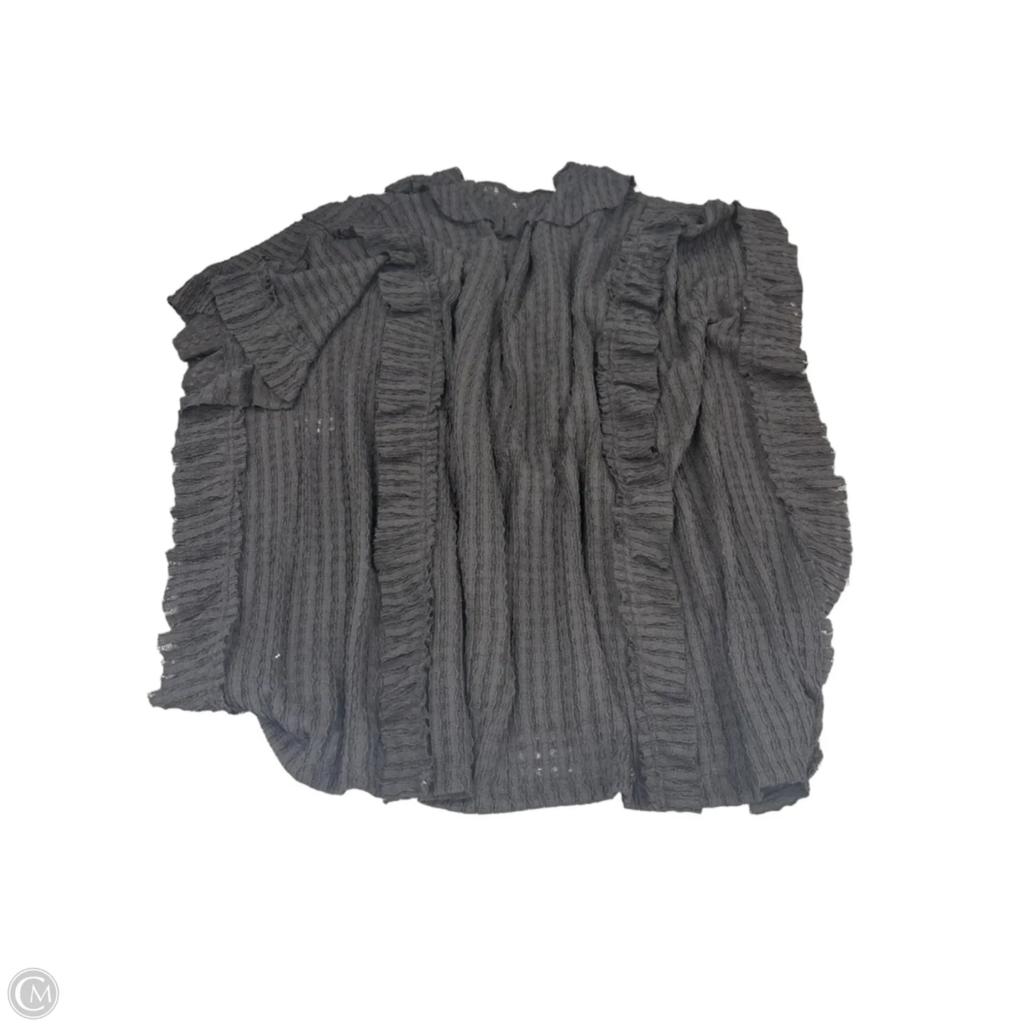 Top Short Sleeve By Cme In Black, Size: Xl