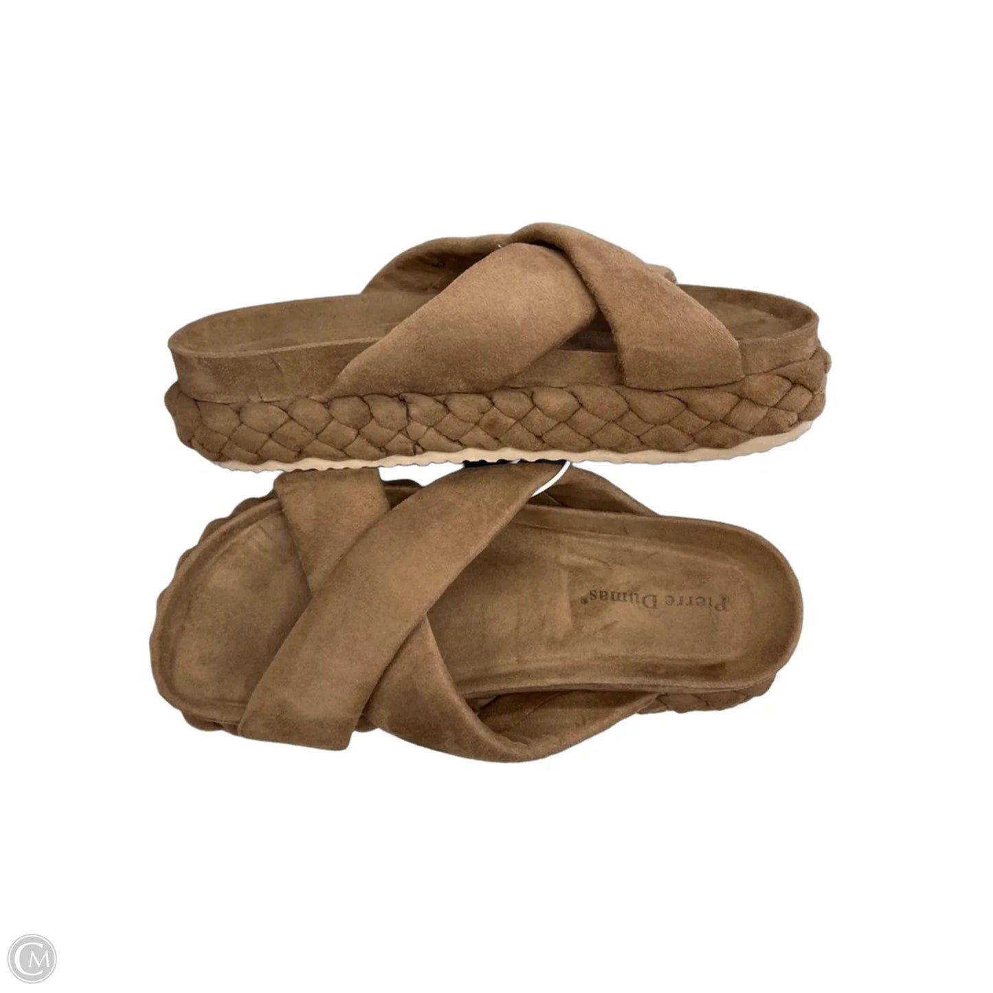 Sandals Flats By Pierre Dumas In Brown, Size: 8