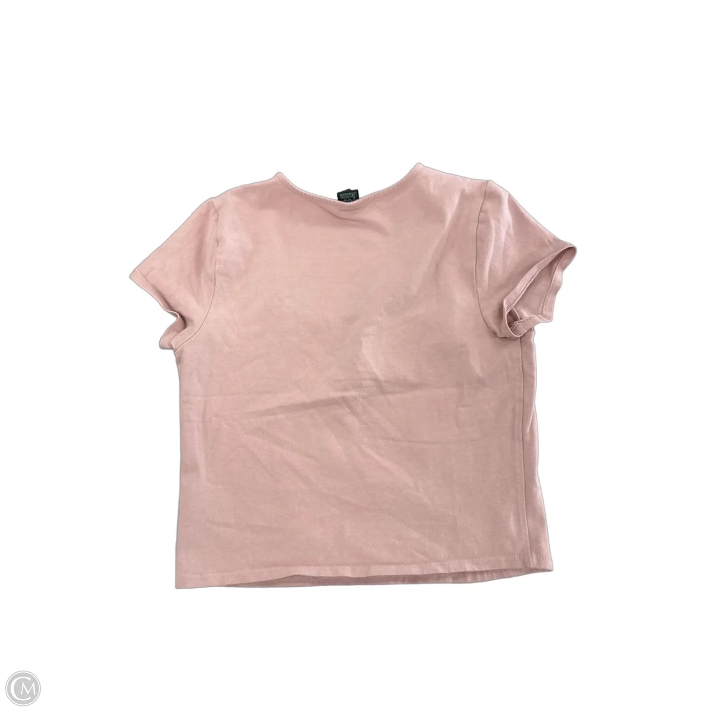 Top Short Sleeve By Wild Fable In Pink, Size: L