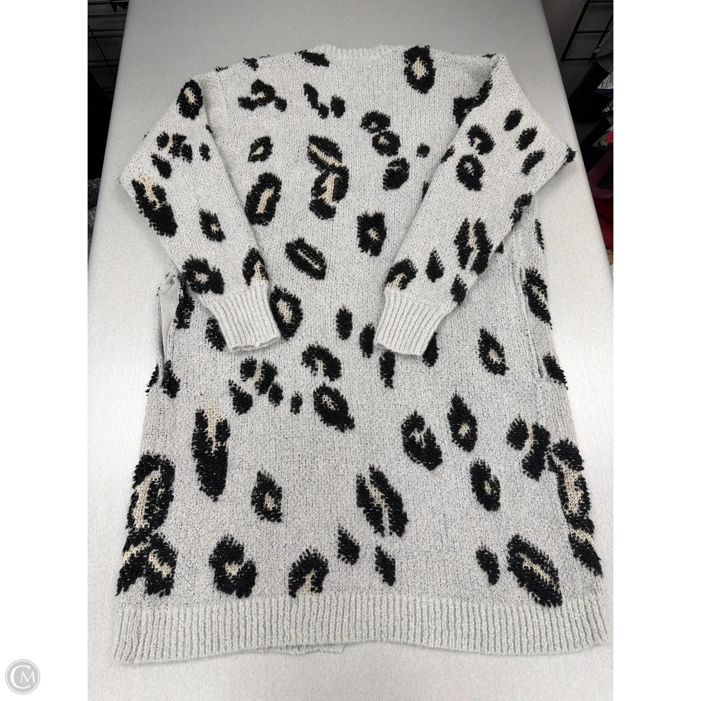 Cardigan By Knox Rose In Animal Print, Size: Xs