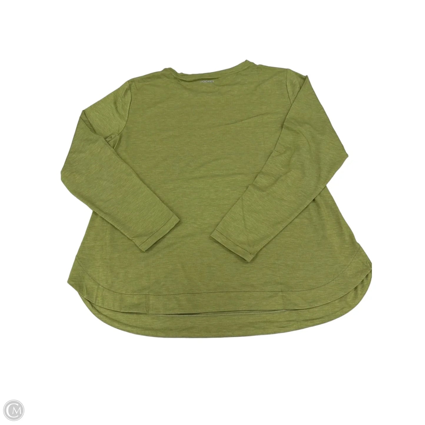 Top Short Sleeve By Jockey In Green, Size: Xxl