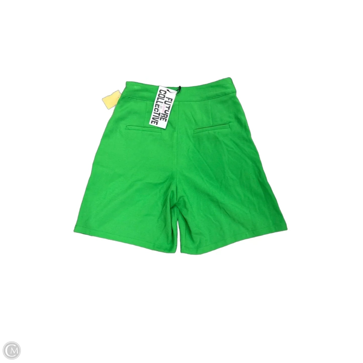 Shorts By Future Collective In Green, Size: Xs