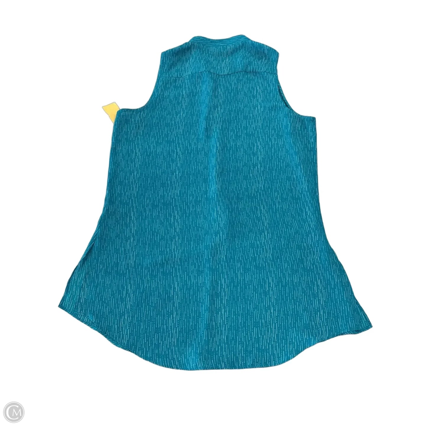 Top Sleeveless By Worthington In Blue, Size: S