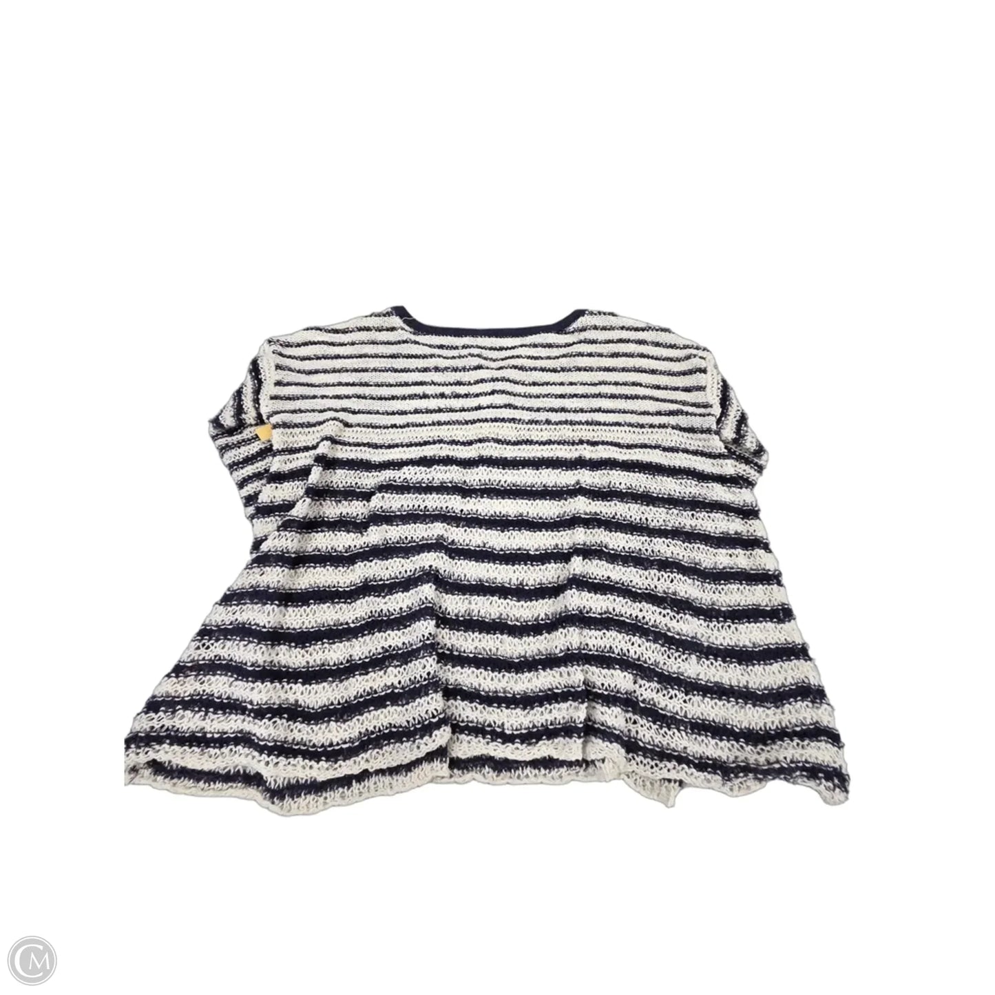 Top Long Sleeve By Free People In Striped Pattern, Size: S