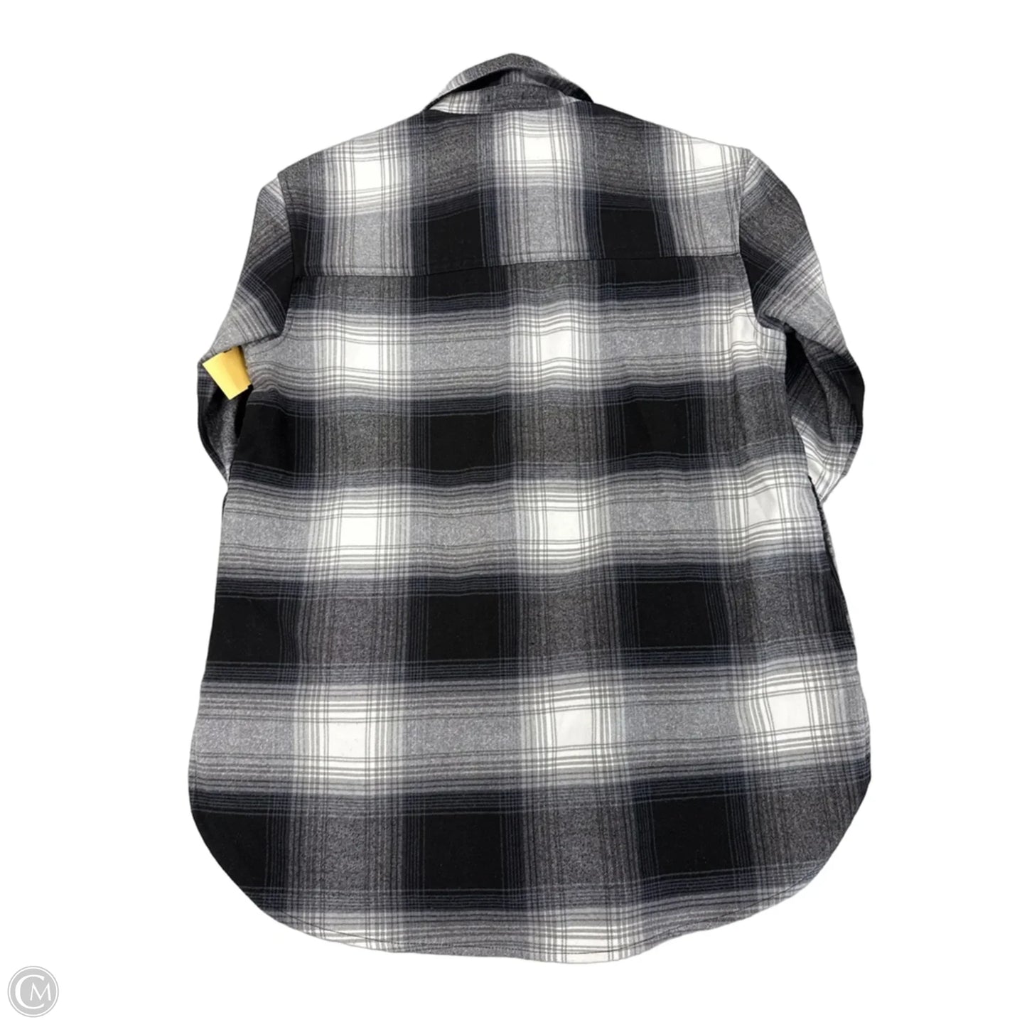Top Long Sleeve By Abercrombie And Fitch In Black & White, Size: Xs