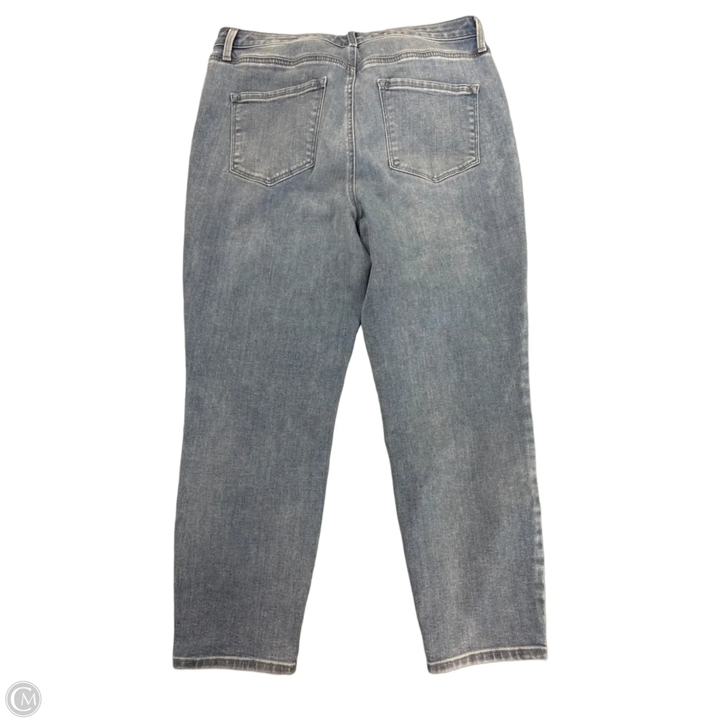 Jeans Cropped By Talbots In Blue Denim, Size: 10